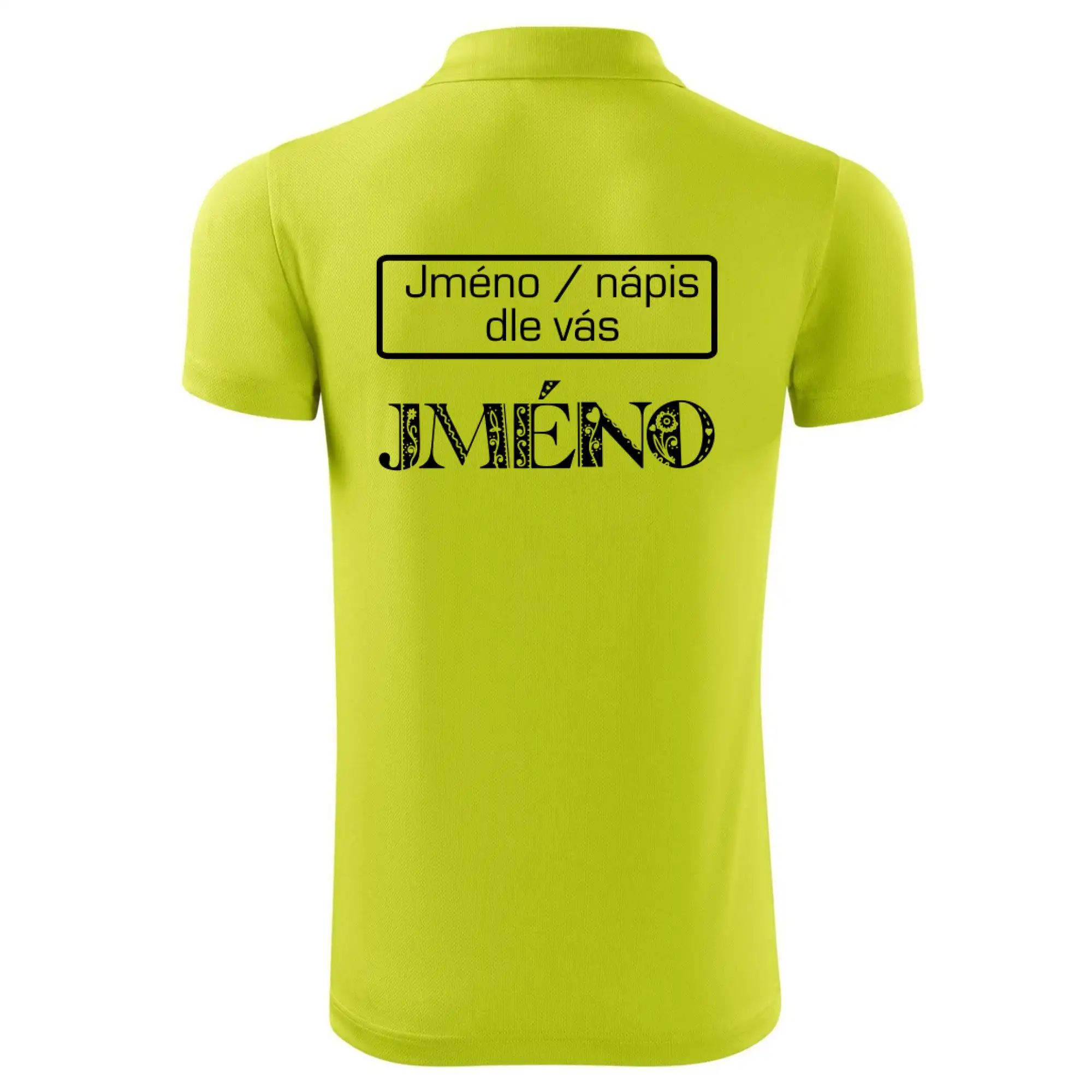 Folklor - jméno - nápis