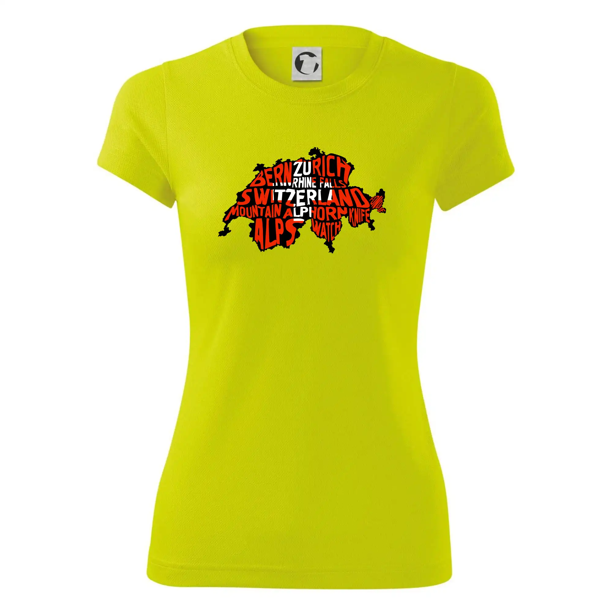 Mapy - názvy měst - Švýcarsko