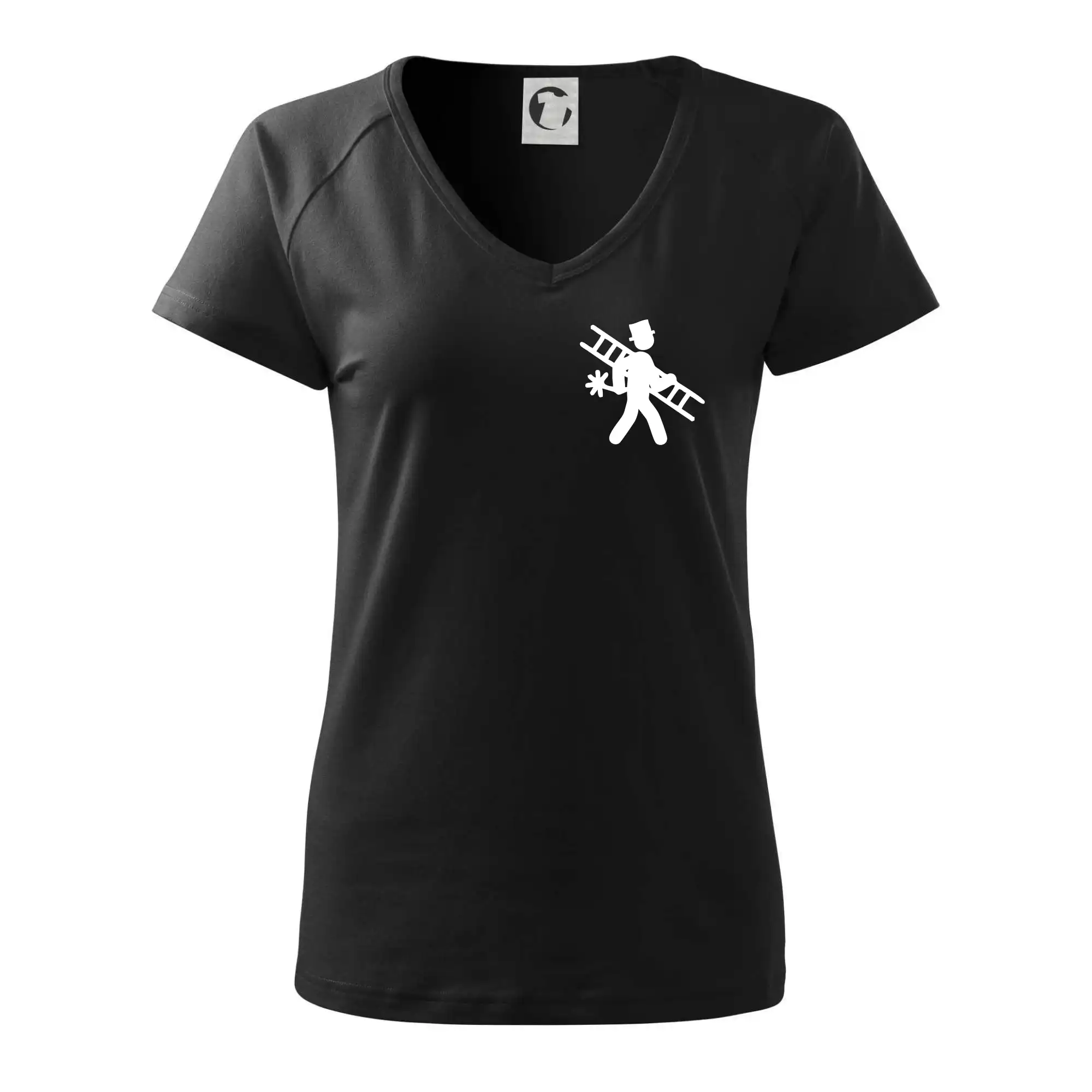 Kominík logo + nápis na zádech