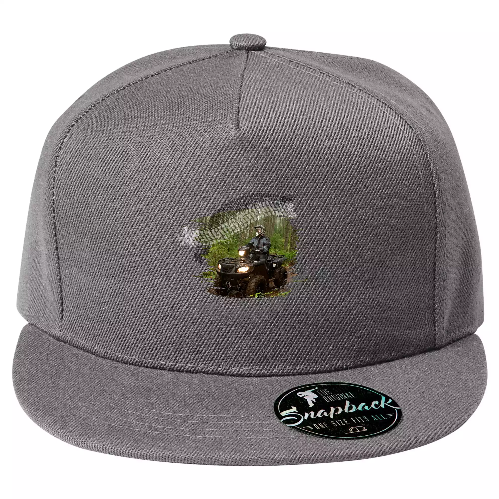 ATV čtyřkolka v lese