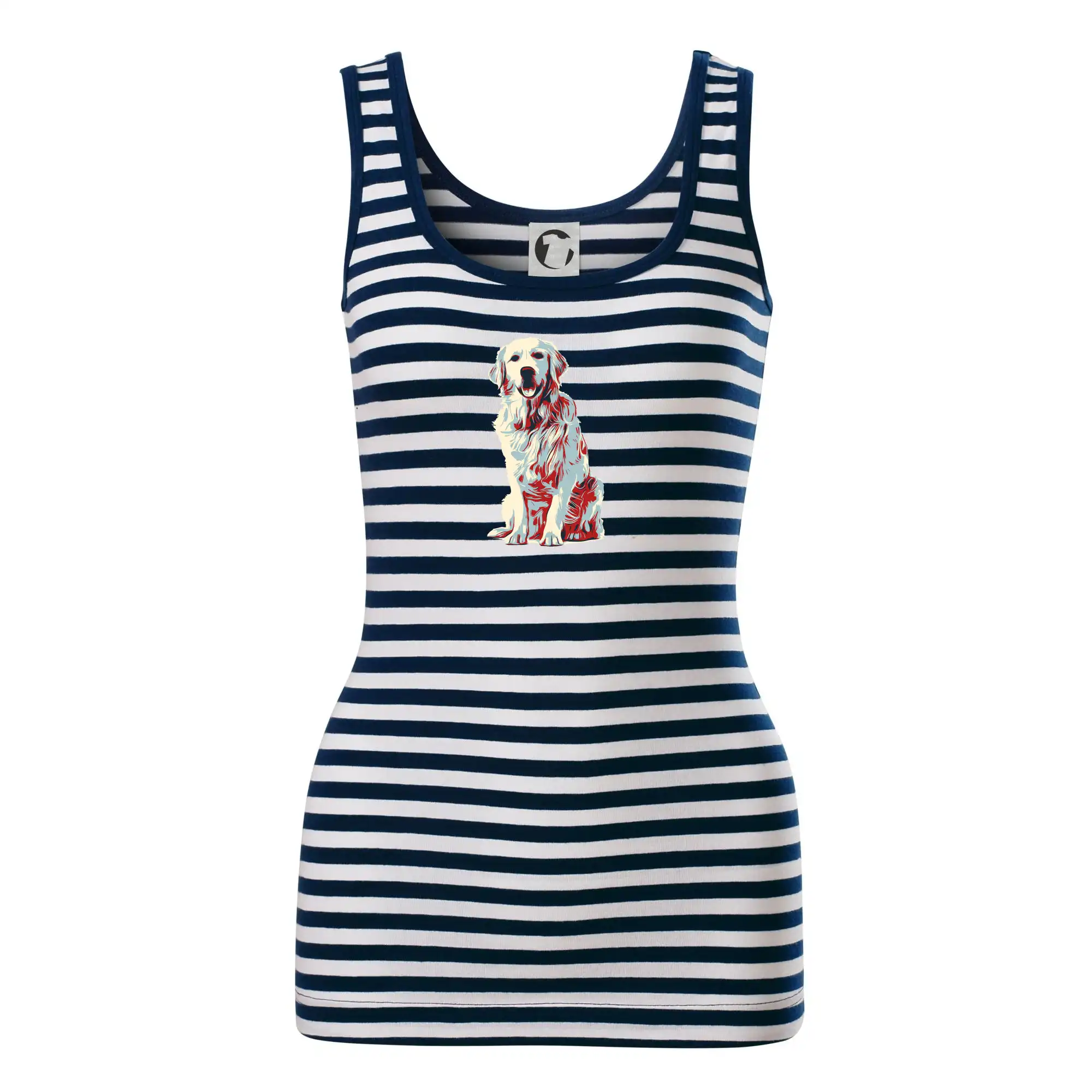 Labrador - Zlatý retriever vintage - Sailor tielko na vodu