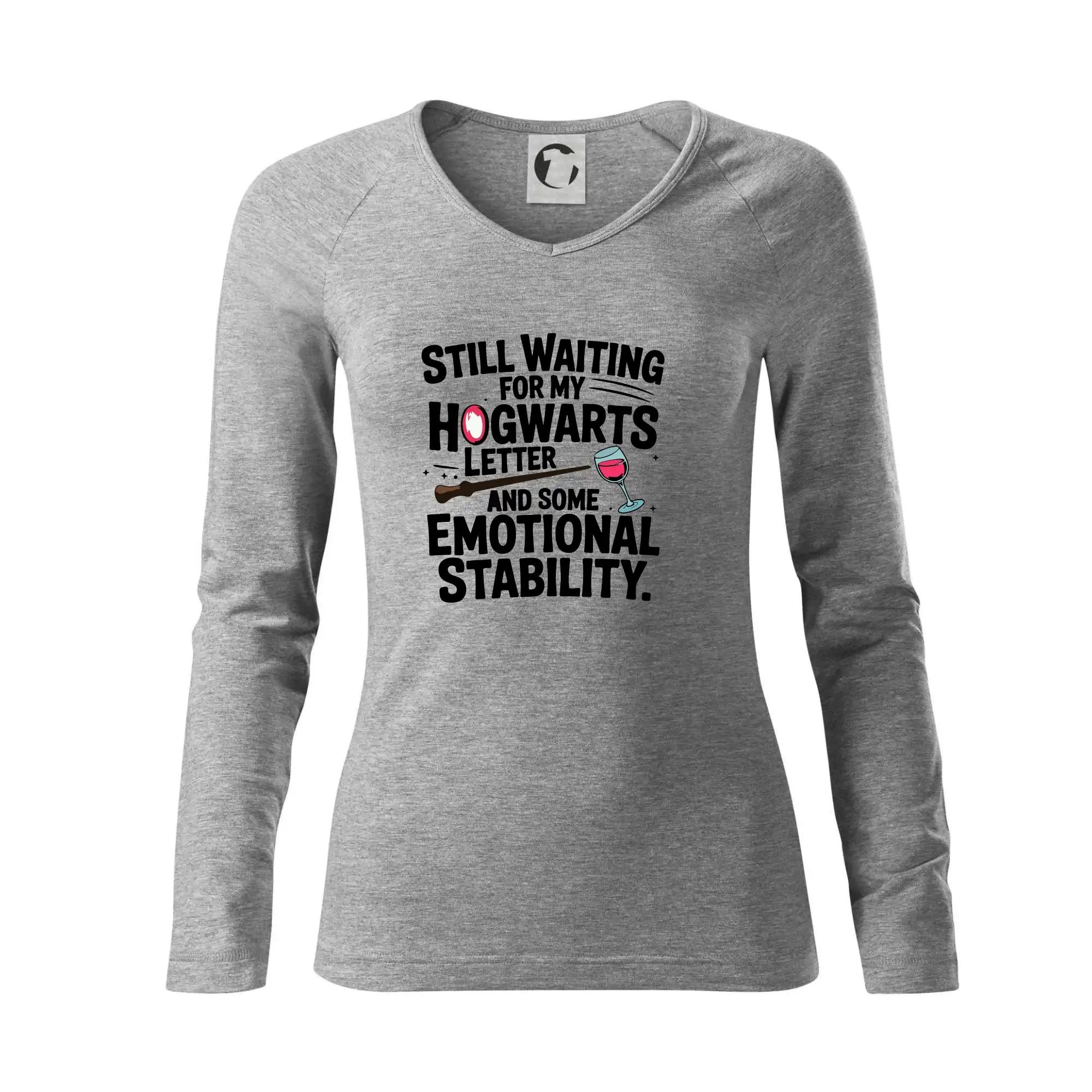 Filmové tričká - Still waiting for my Hogwarts letter and some emotional stability - Tričko dámske Elegance