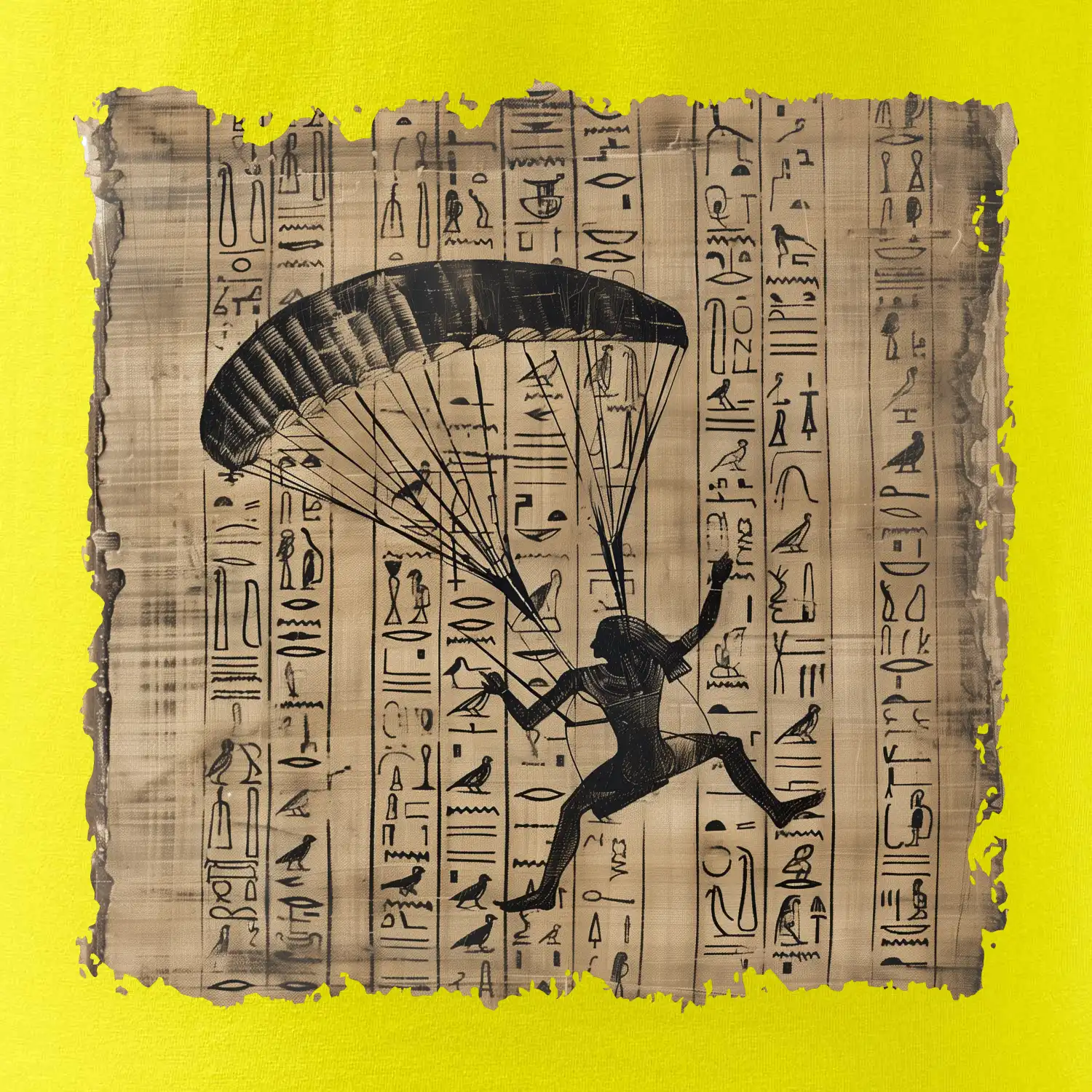 Egyptské hieroglyfy paraglide