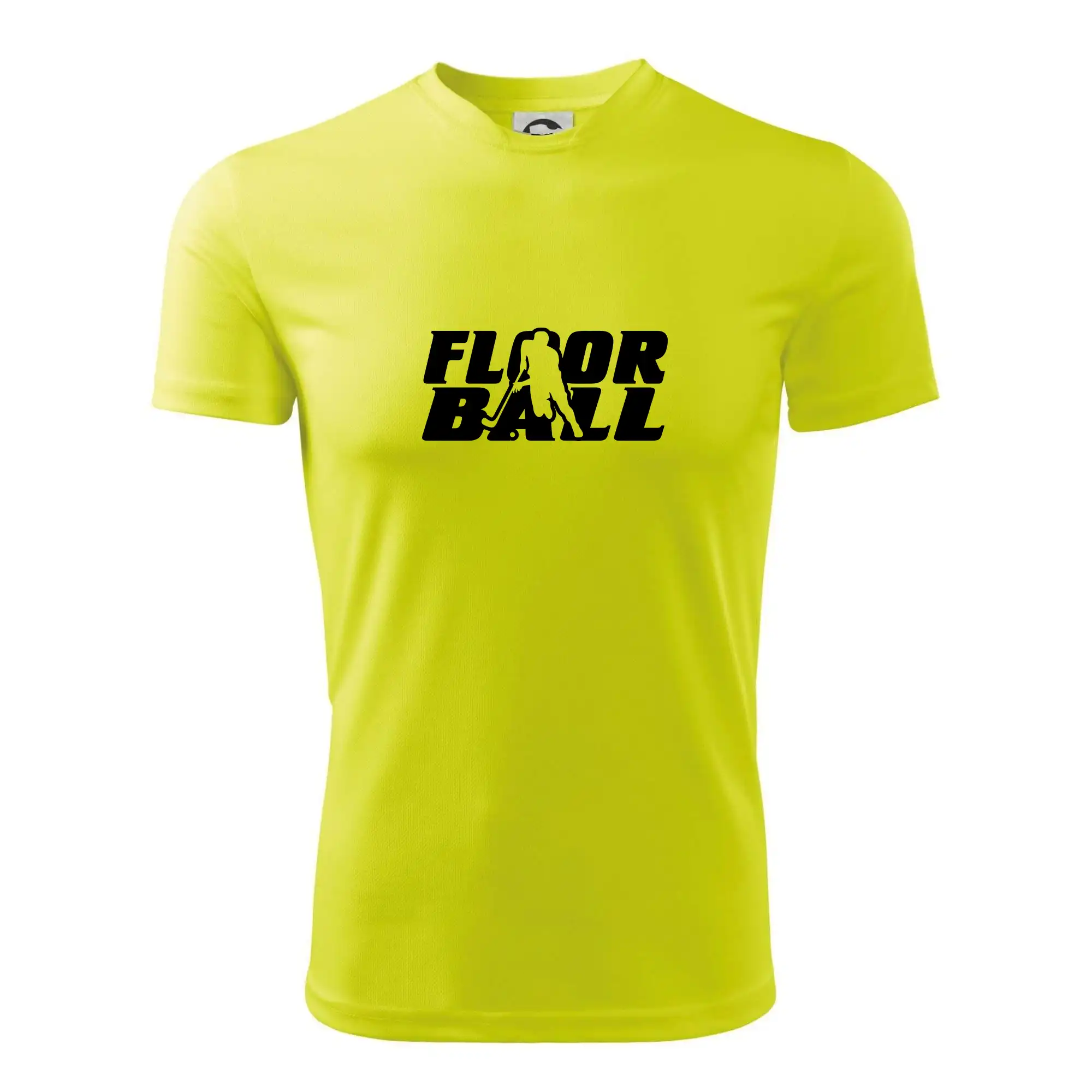 Florbalové tričká - Floorball nápis rovný - Pánske tričko Fantasy športové