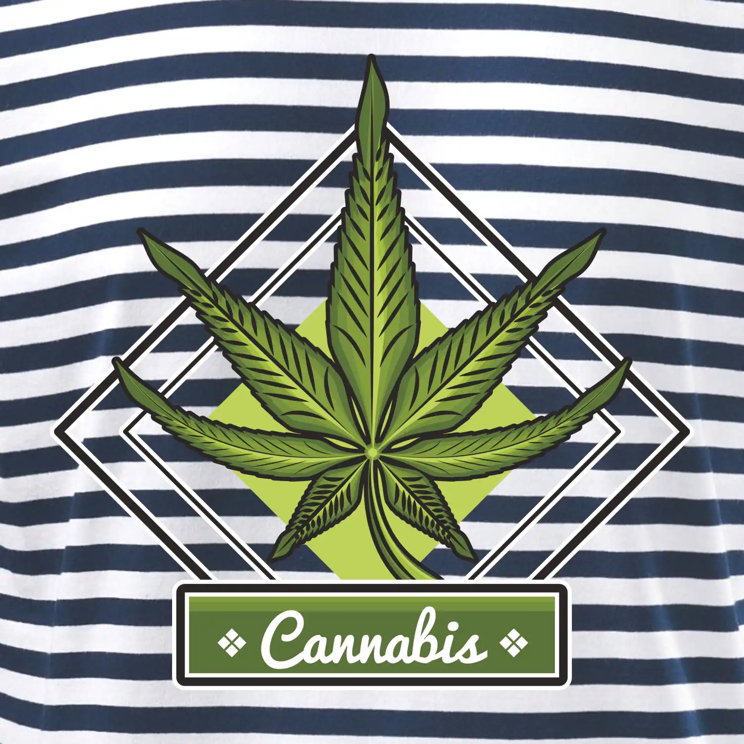 Cannabis list kosočtverec