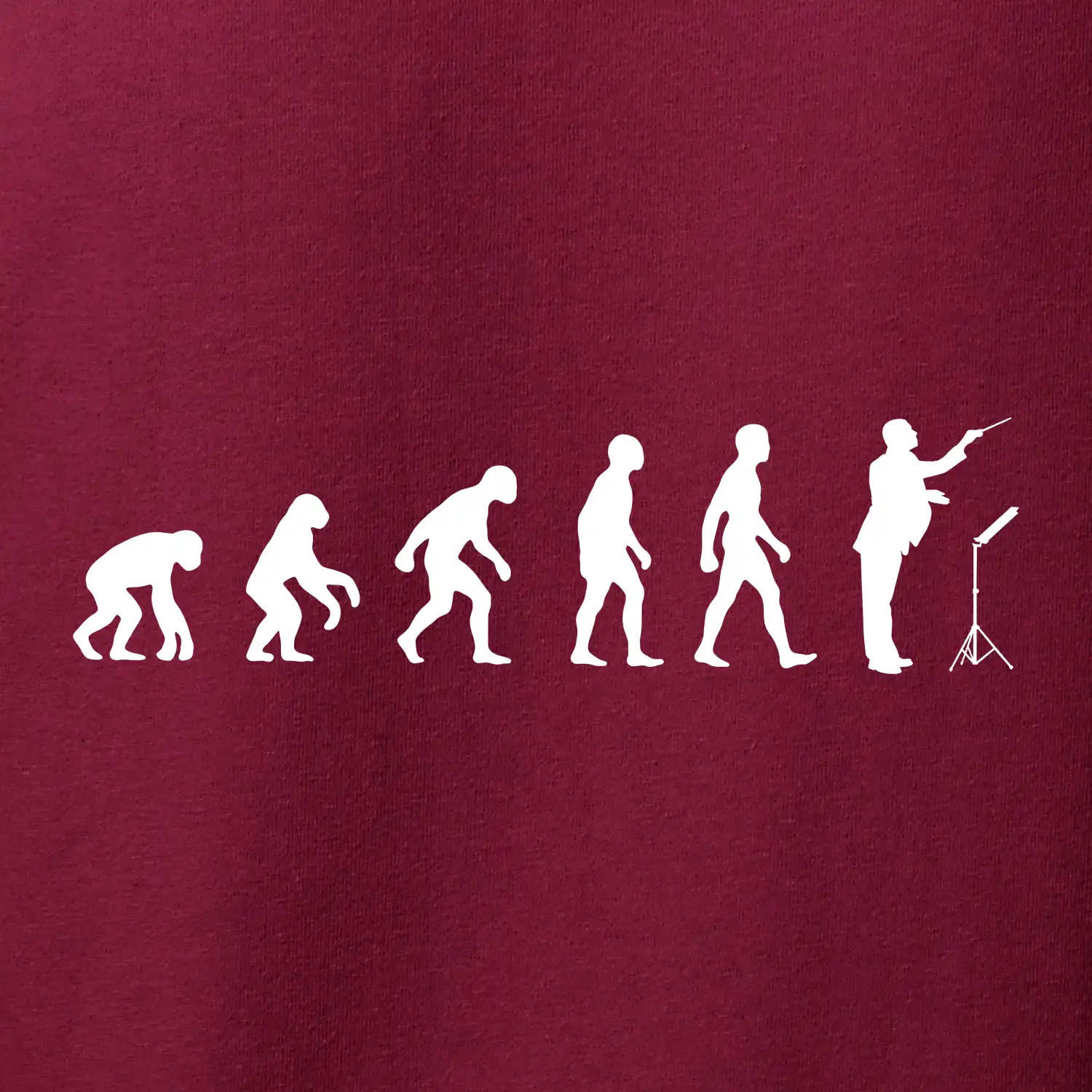 Evoluce sbormistr z boku