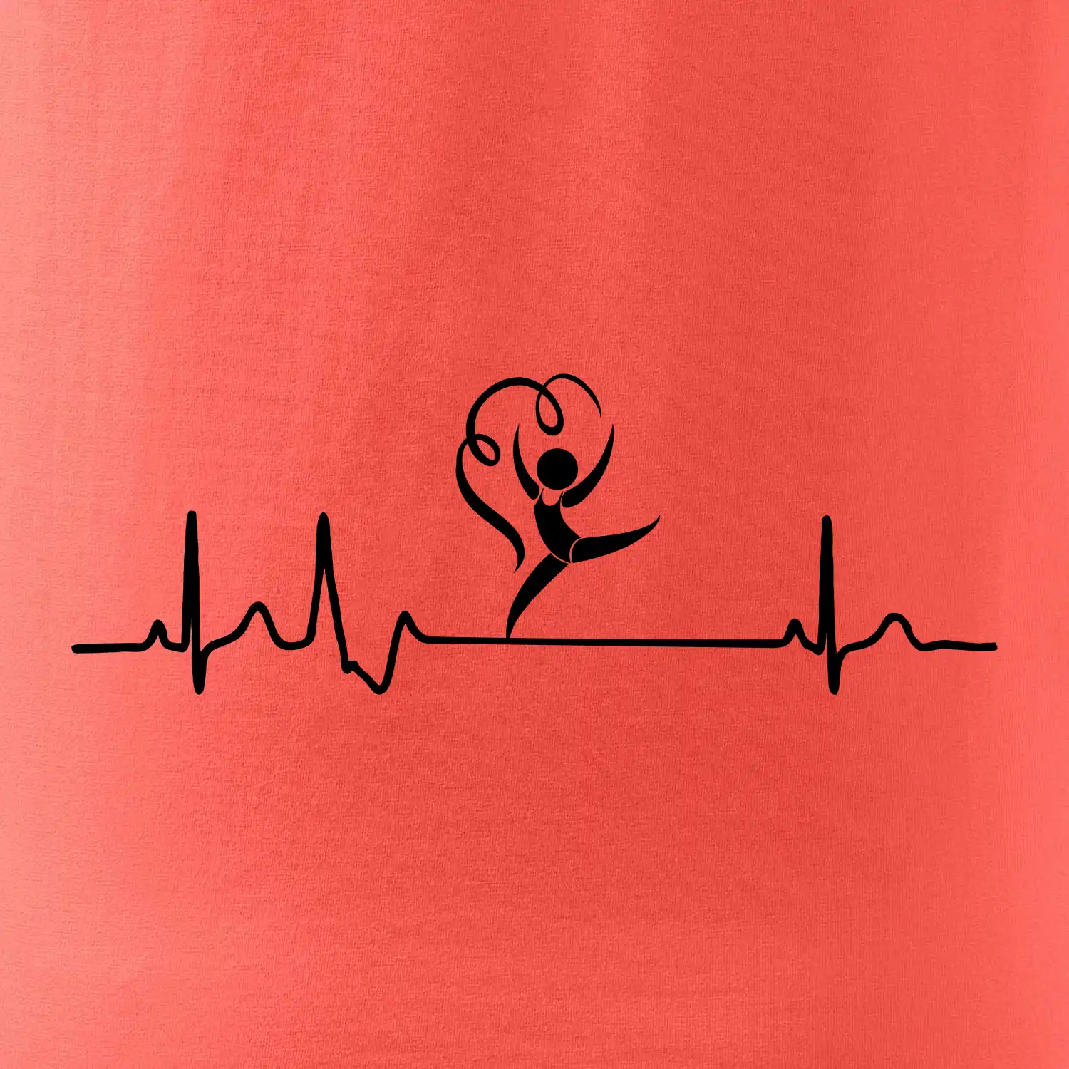 EKG moderní gymnastika stuha