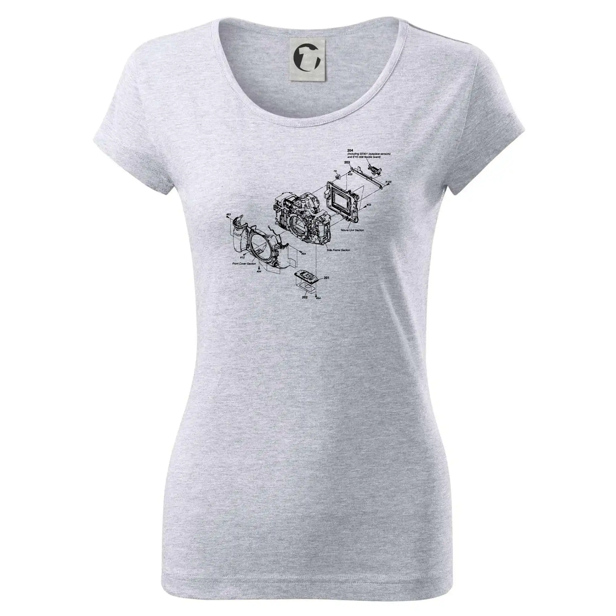 Nákres Digitální fotoaparát