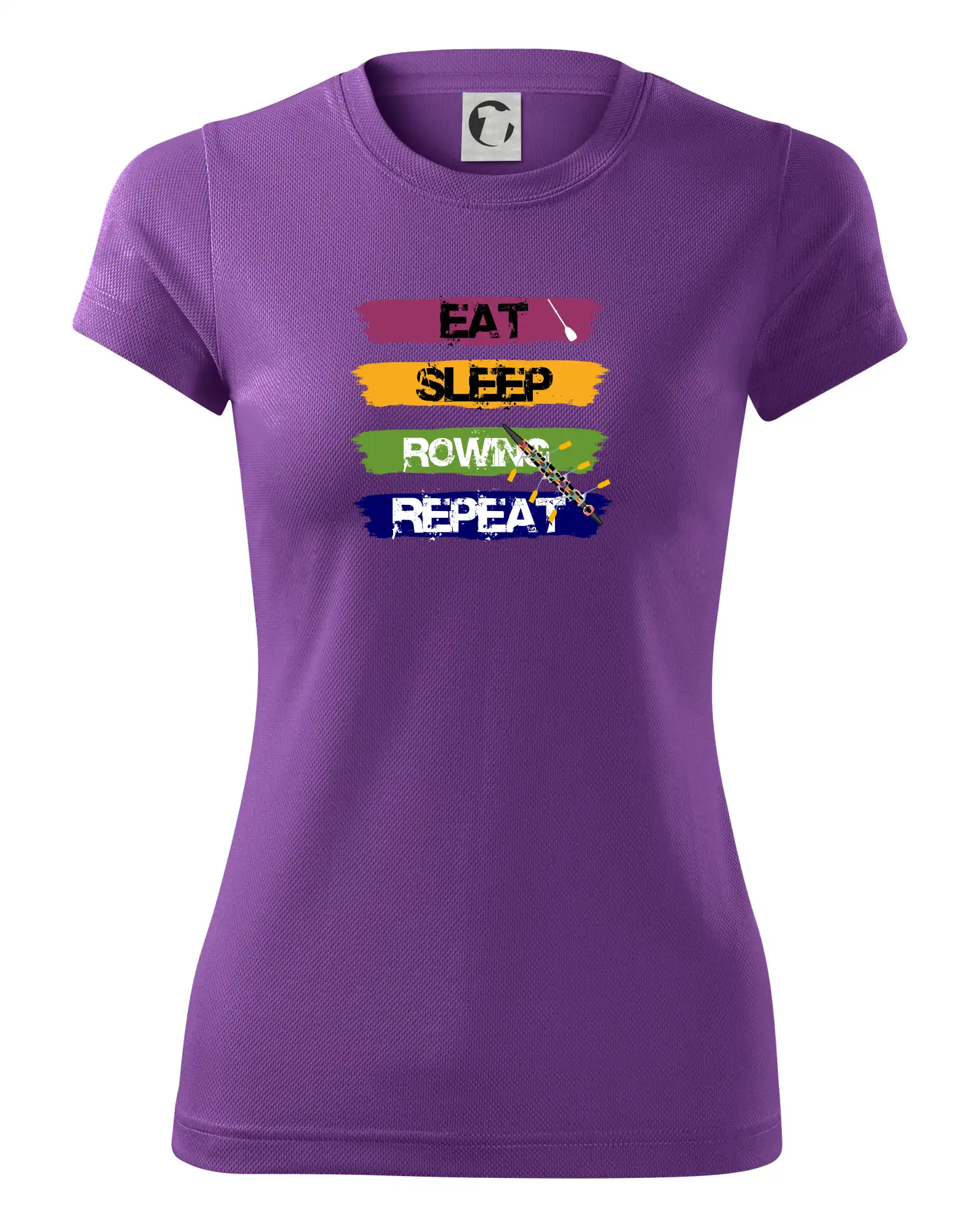 Eat sleep rowing repeat barevné