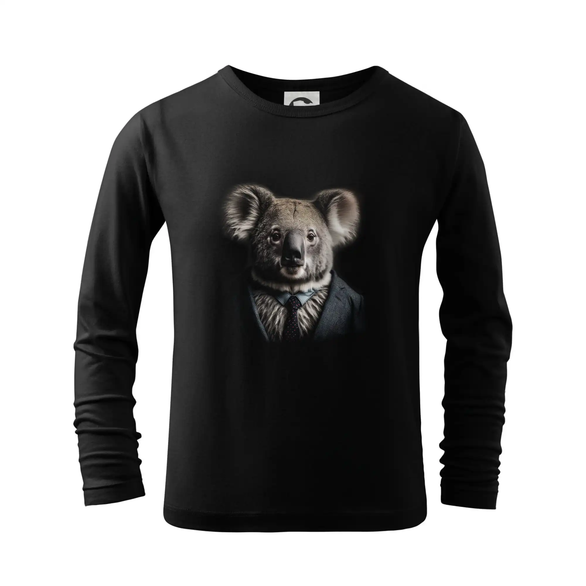 Tričká so zvieratami - Koala v obleku - Tričko detské Long Sleeve
