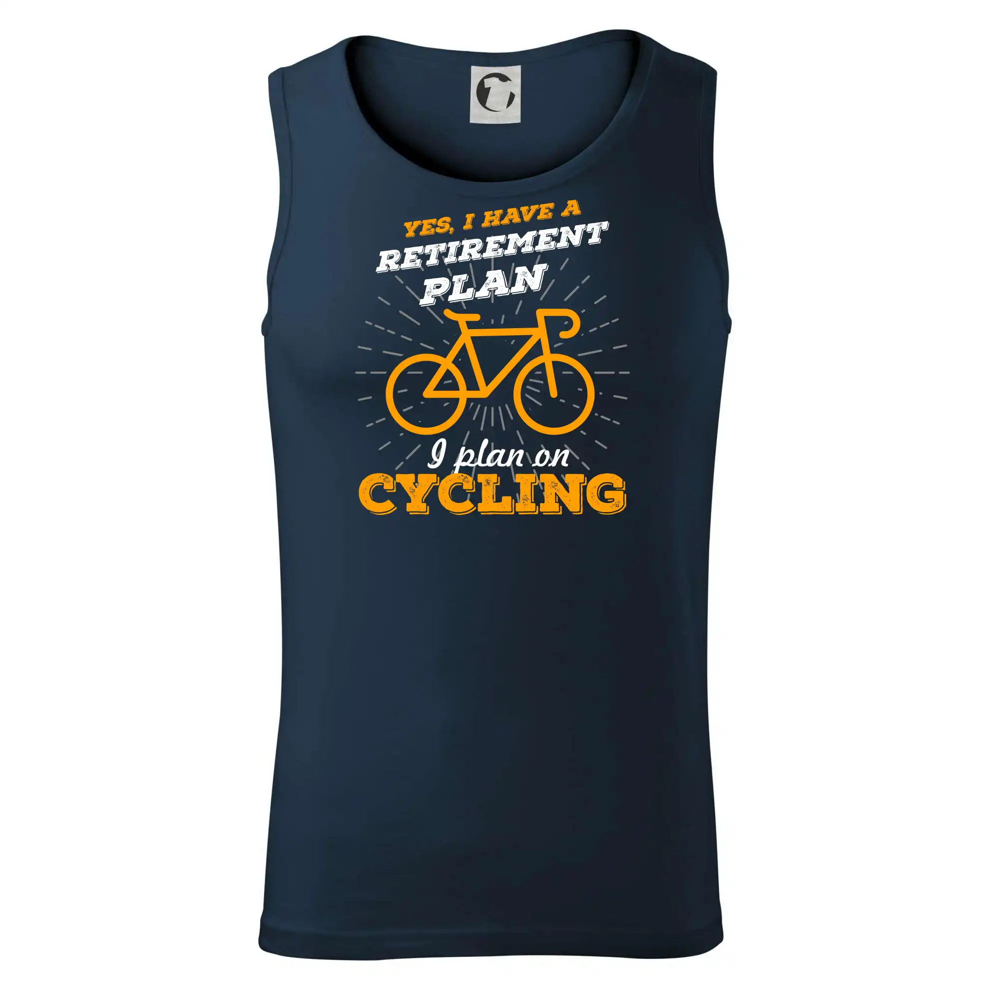 Oranžové kolo - Yes, I have a retirement plan, I plan on cycling