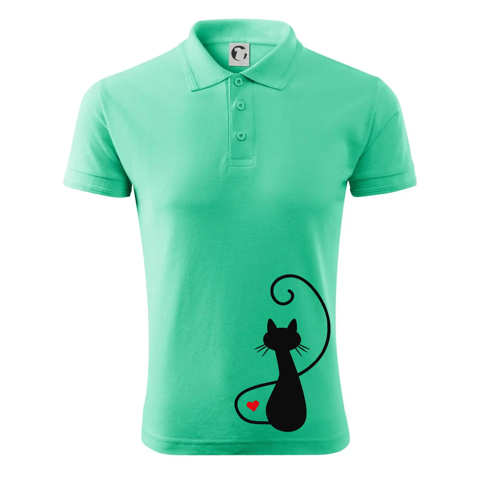 Zamilovaná kočka zpředu