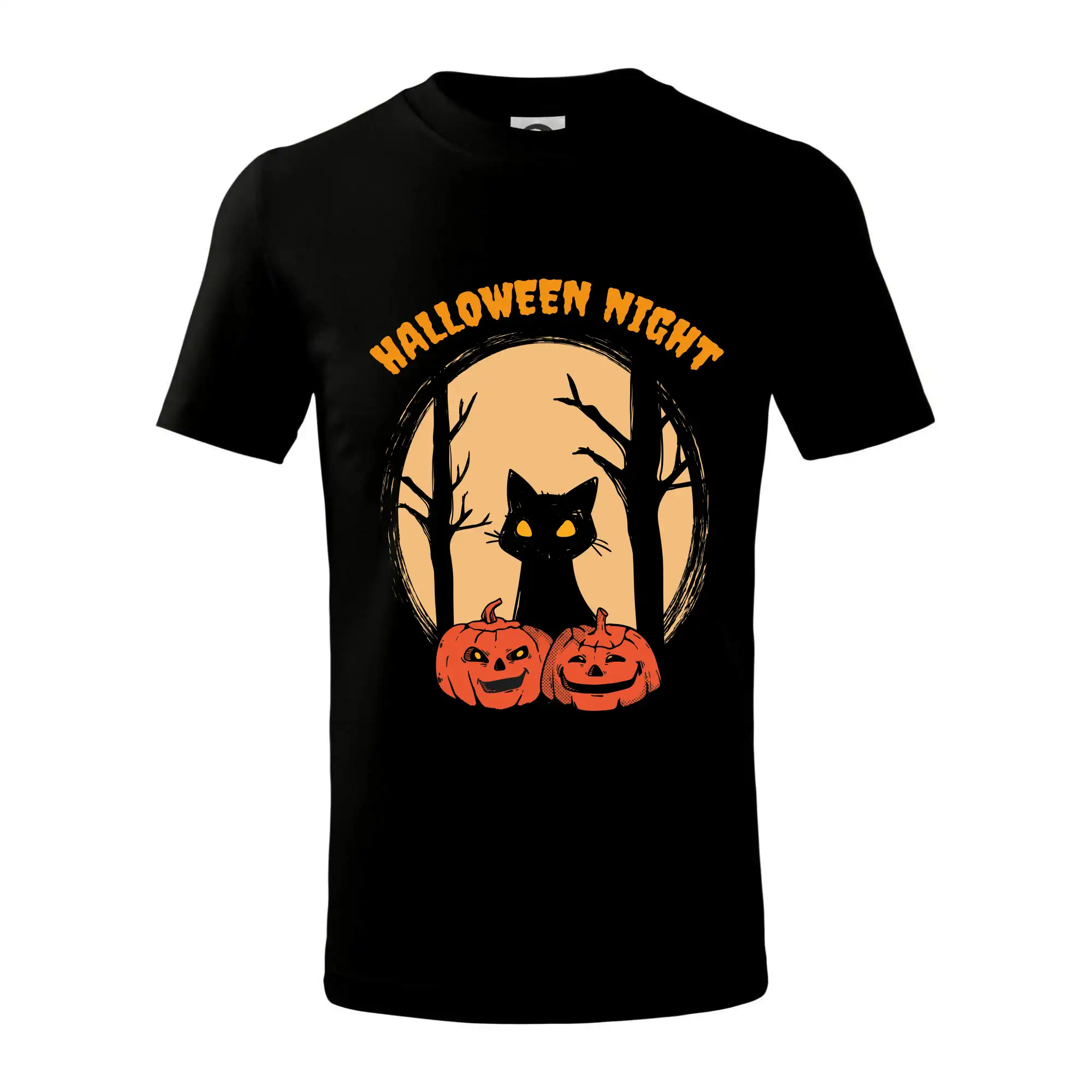 Grafické tričká - Halloween Night - Tričko detské bavlnené