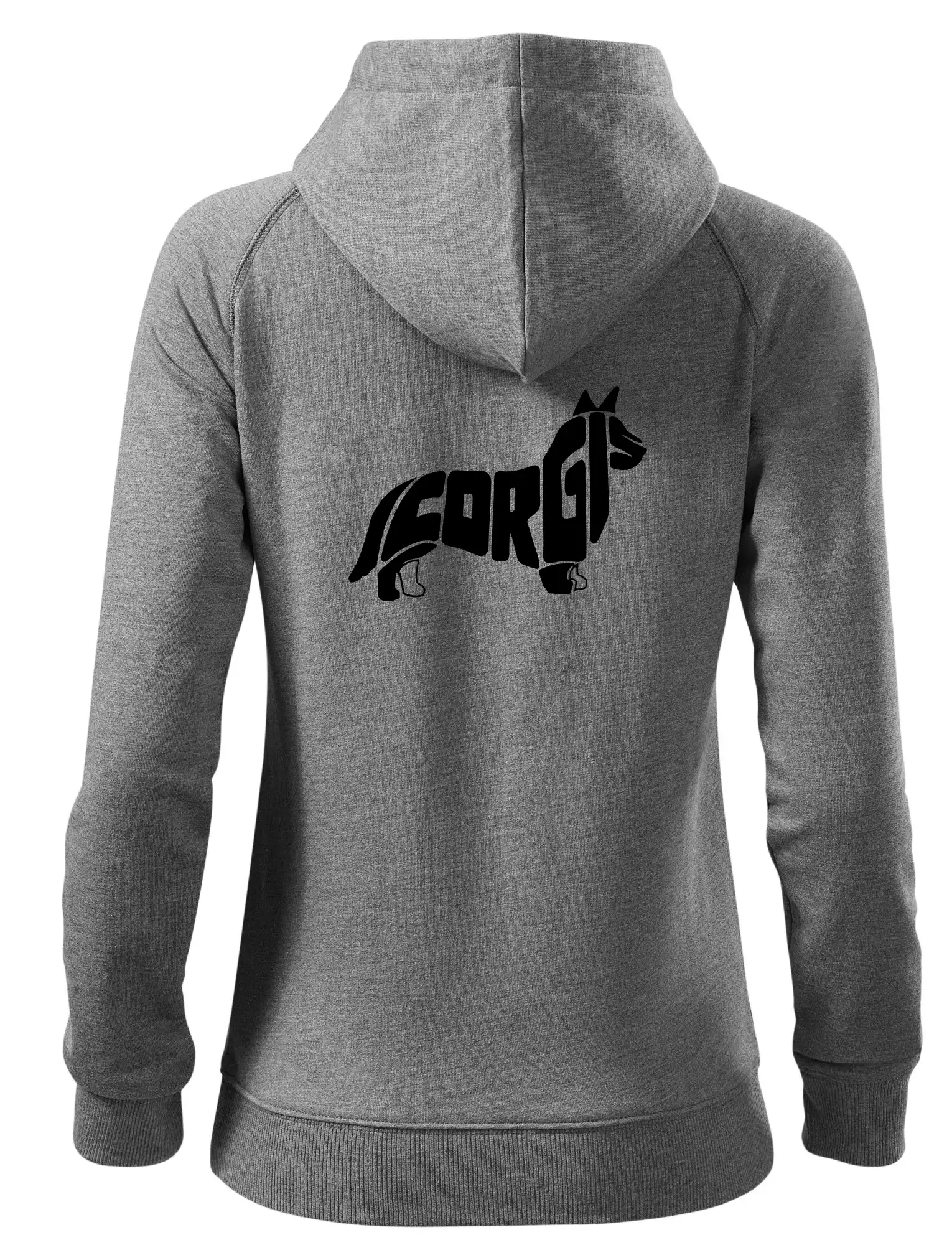 Corgi - nápis v těle