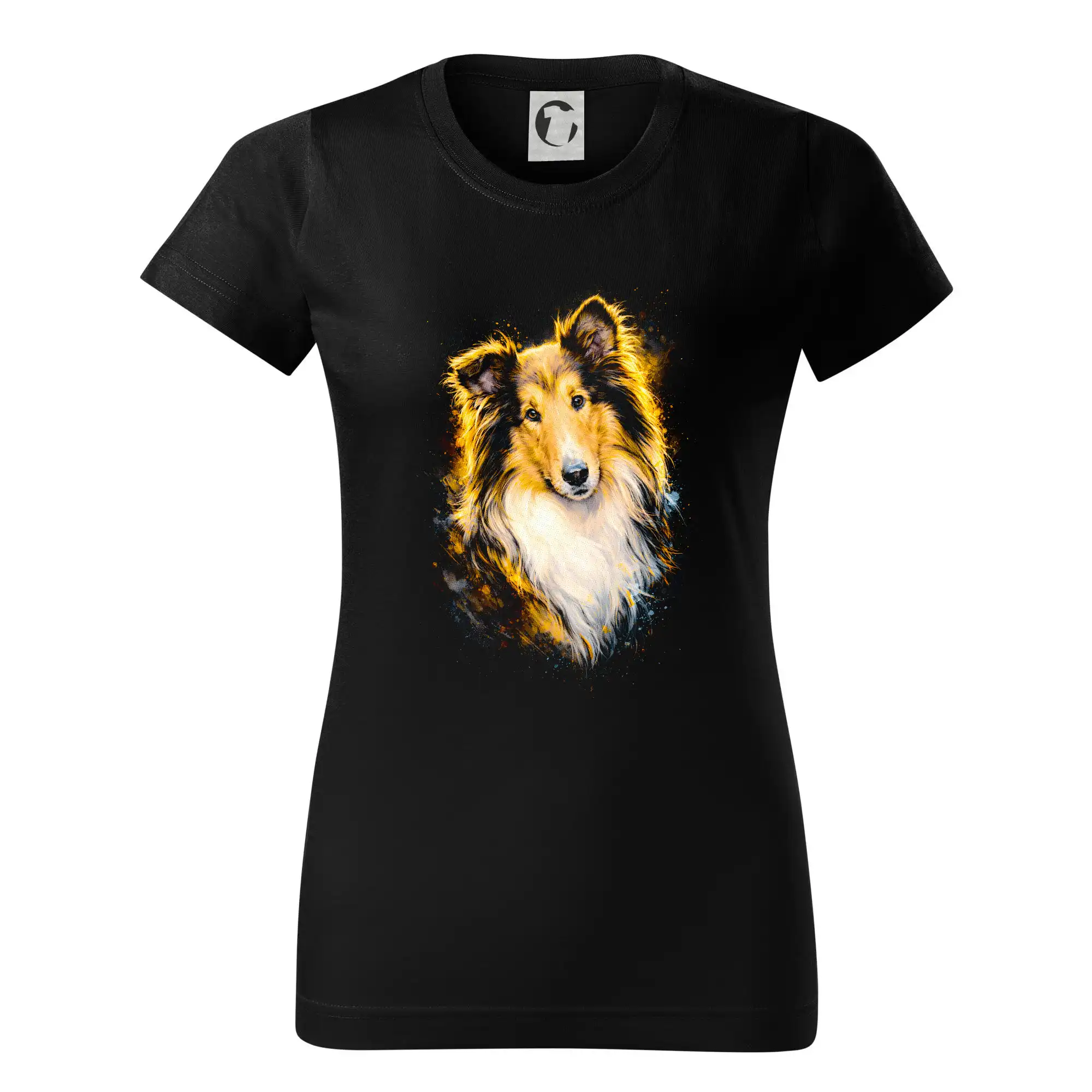 Obrázek polotón Šeltie hlava