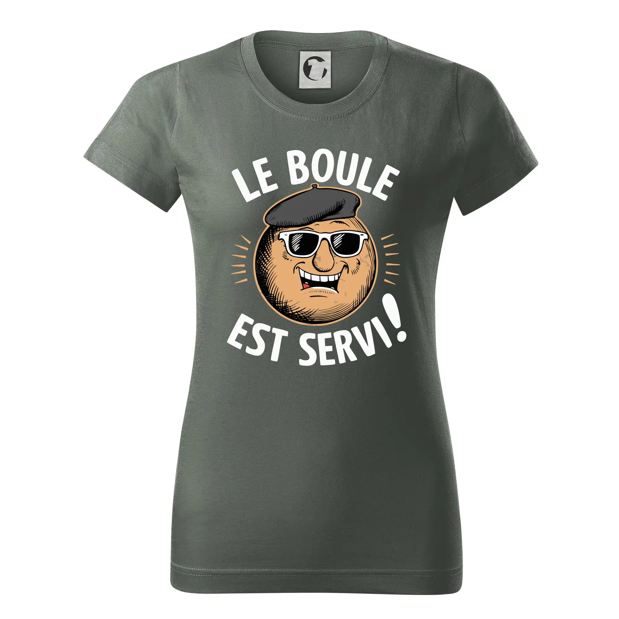 Ostatné športy - Le boule est servi! - Dámske tričko basic - ľahko voľnejšie a dlhšie