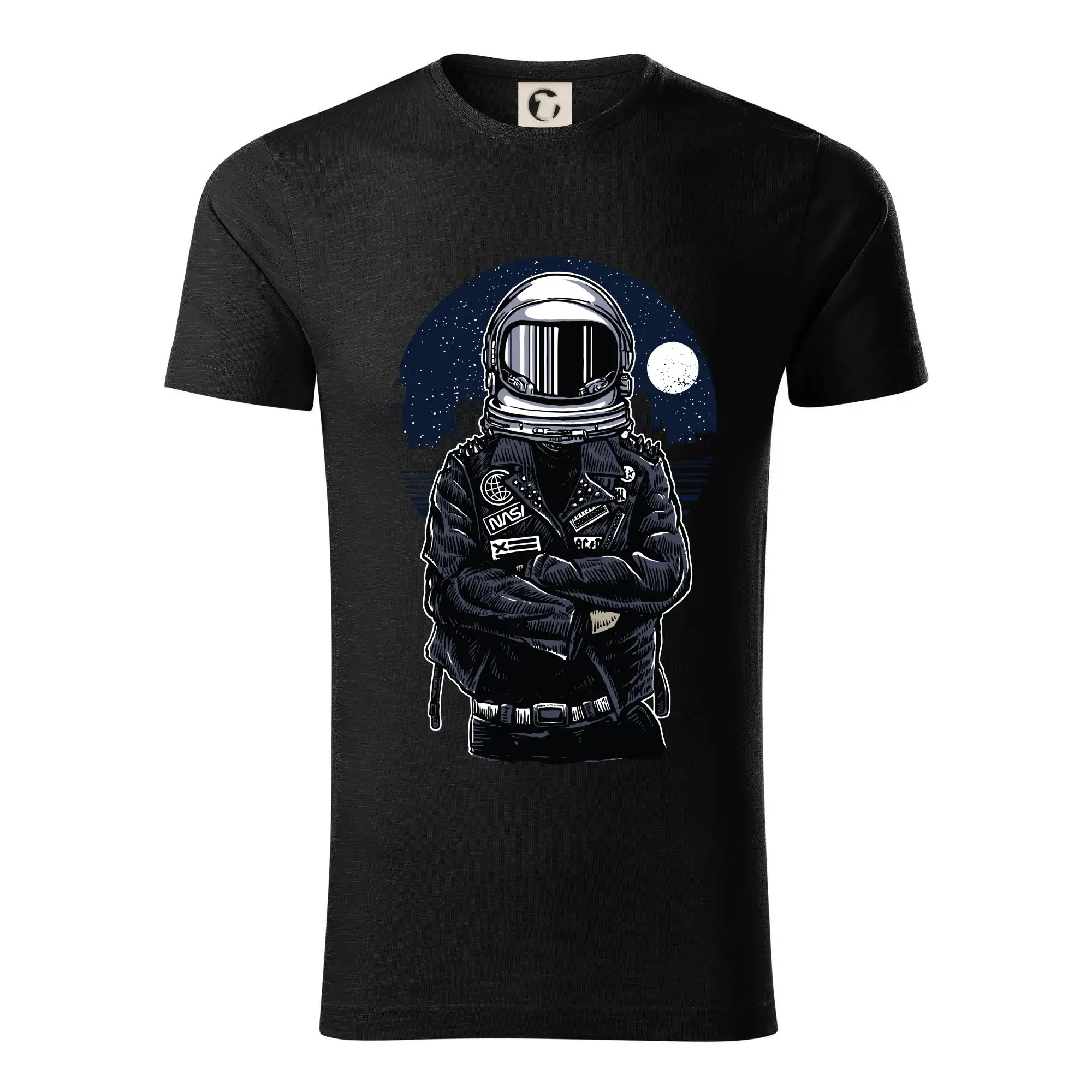 Grafické tričká - Astronaut Rebel - Tričko z organickej bavlny