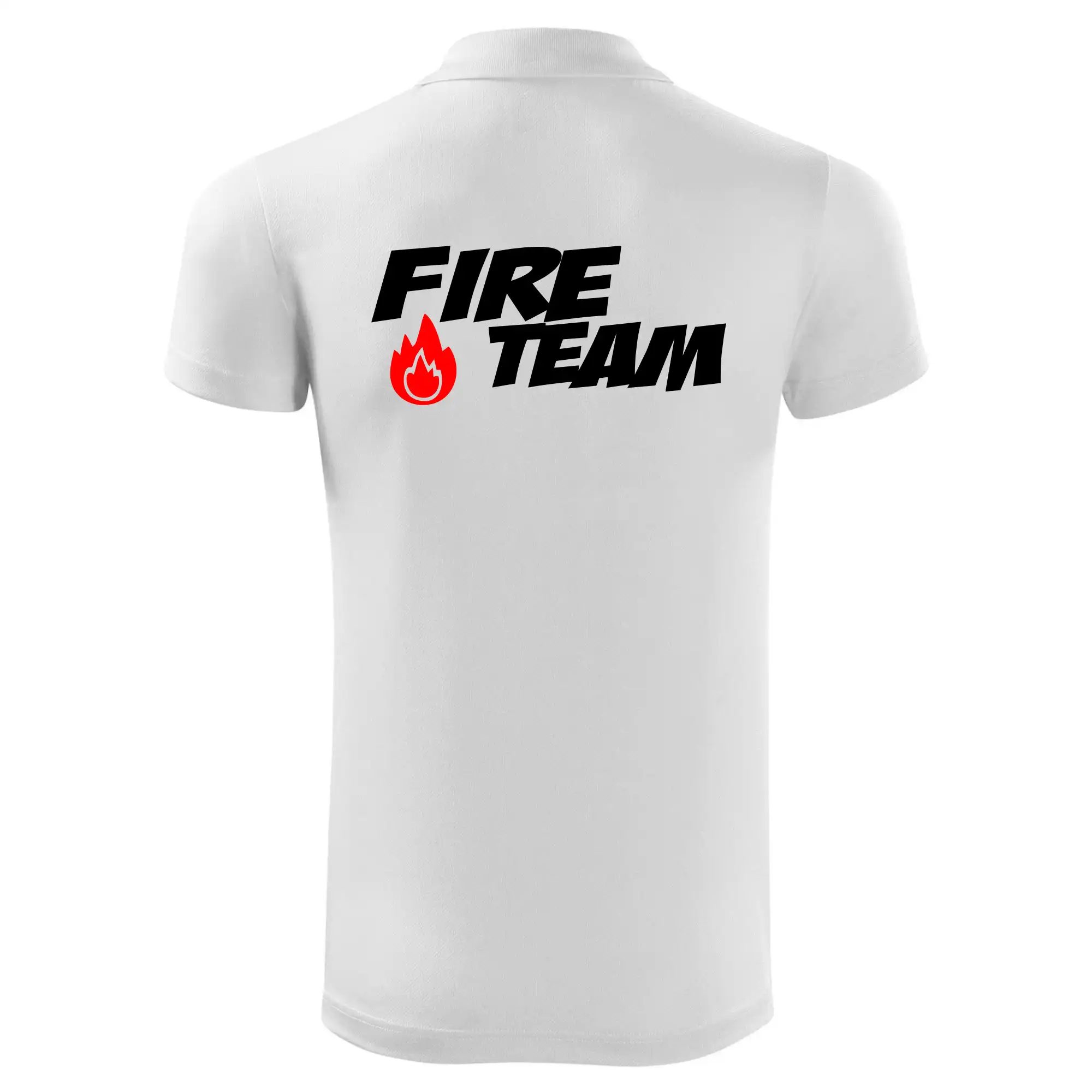 Originálne tričká pre hasičov - Fire Team plamen - Polokošeľa Victory (športové)