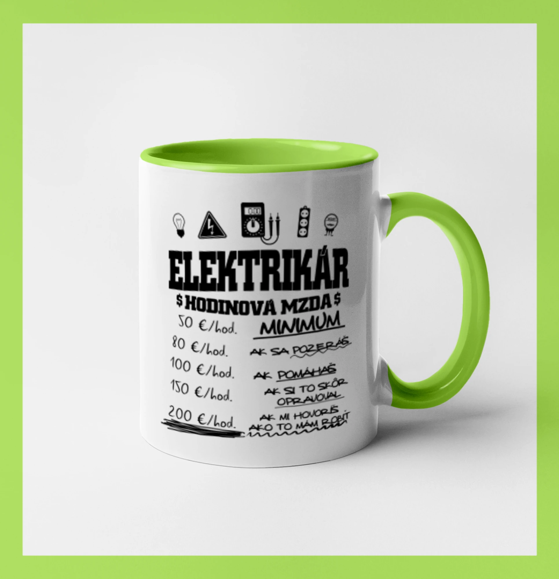 Hodinová mzda elektrikár SK