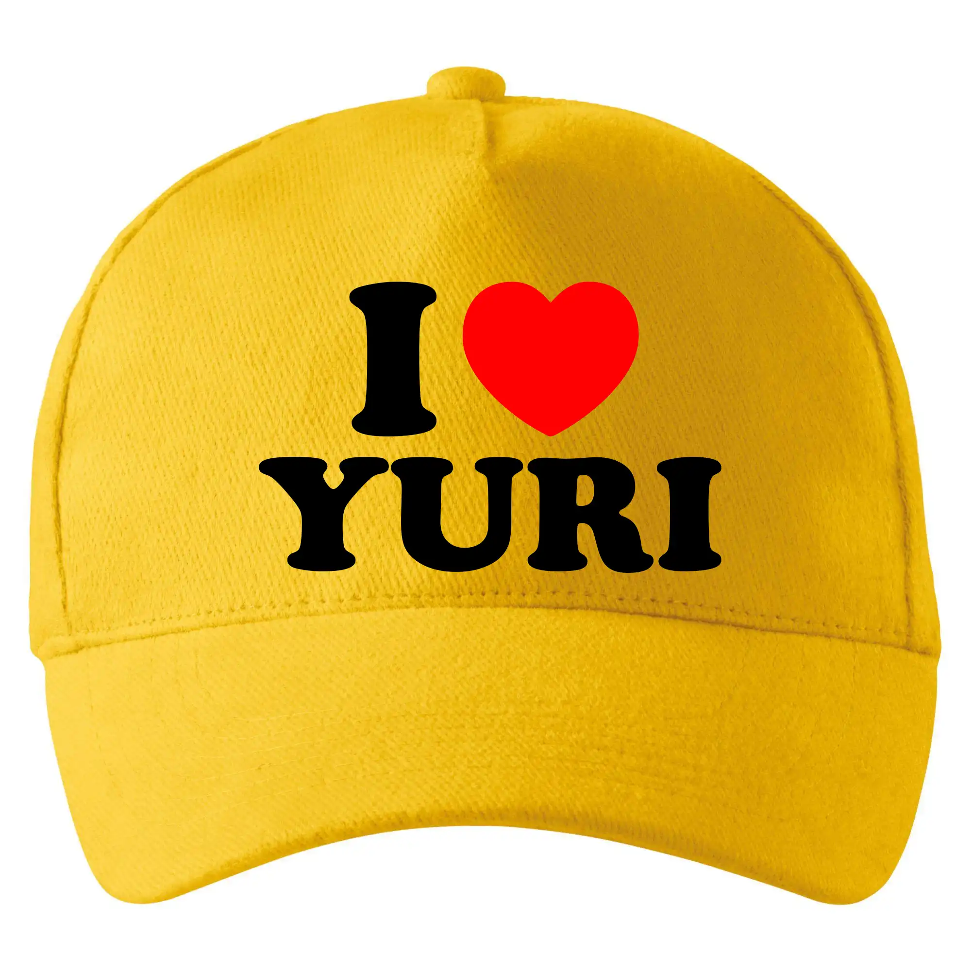 Tričká pre LGBT a Queer komunitu - I love yuri - Šiltovka so zahnutým šiltom a mosaznou sponou