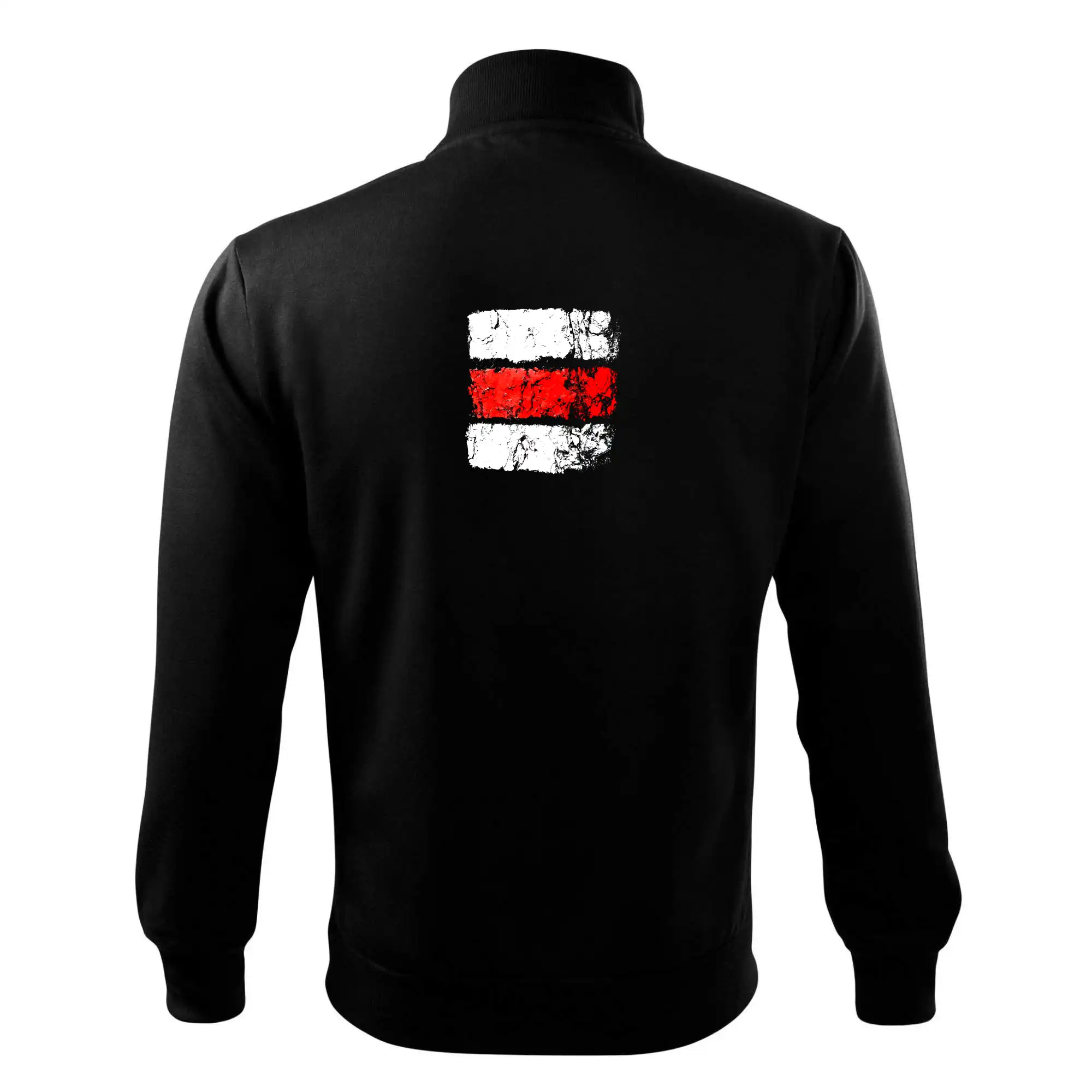 Trička pre cestovateľov - Turistická značka - červená - Mikina bez kapucne Adventure