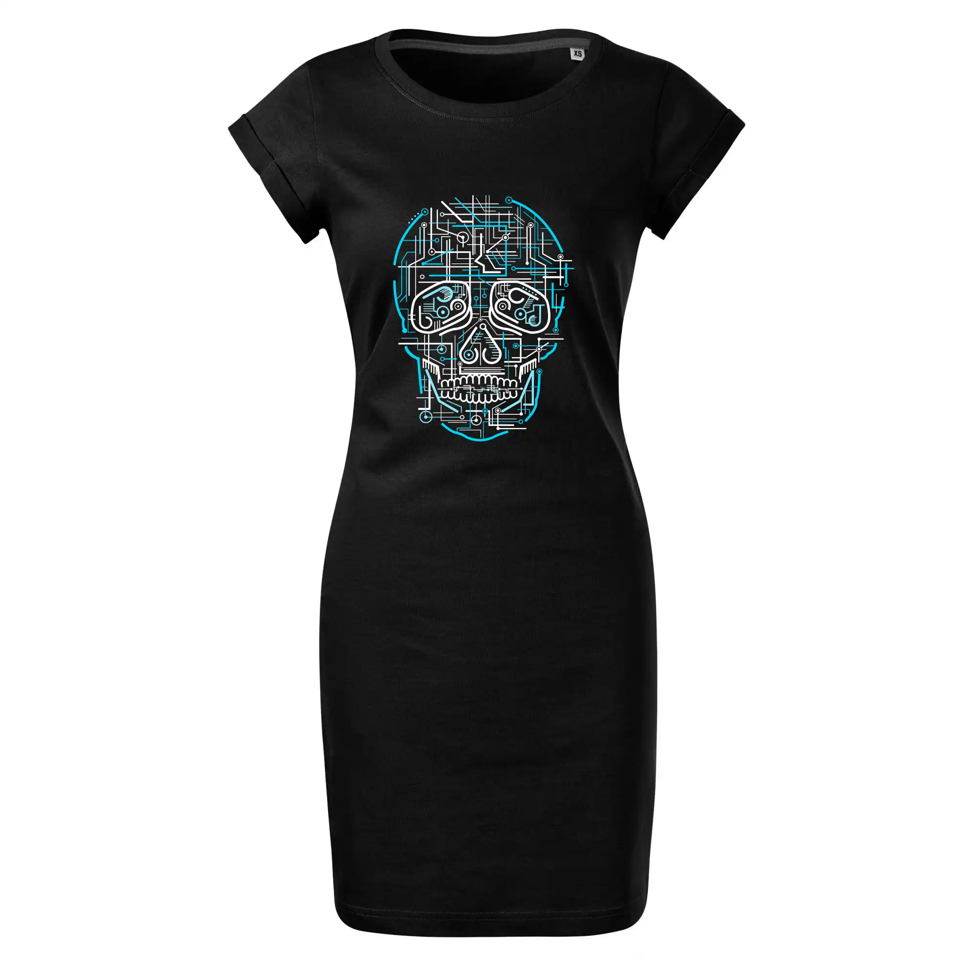 Grafické tričká - Electric Skull - Tričko Šaty FREEDOM