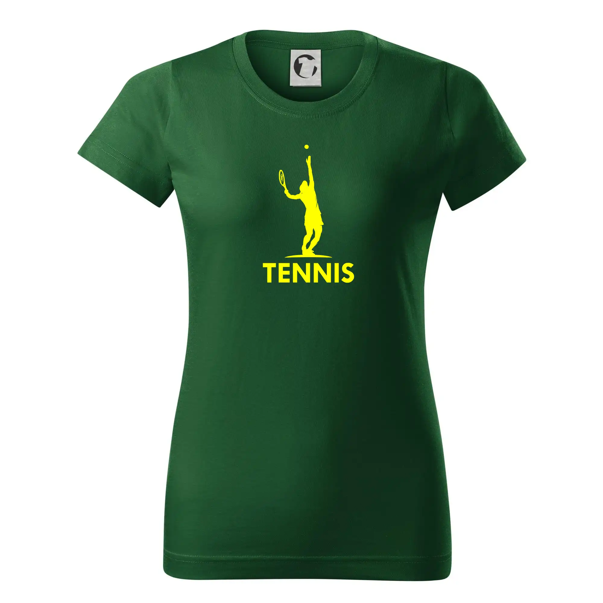 Tričká na tenis - Tenistka s nápisom - Dámske tričko basic - ľahko voľnejšie a dlhšie
