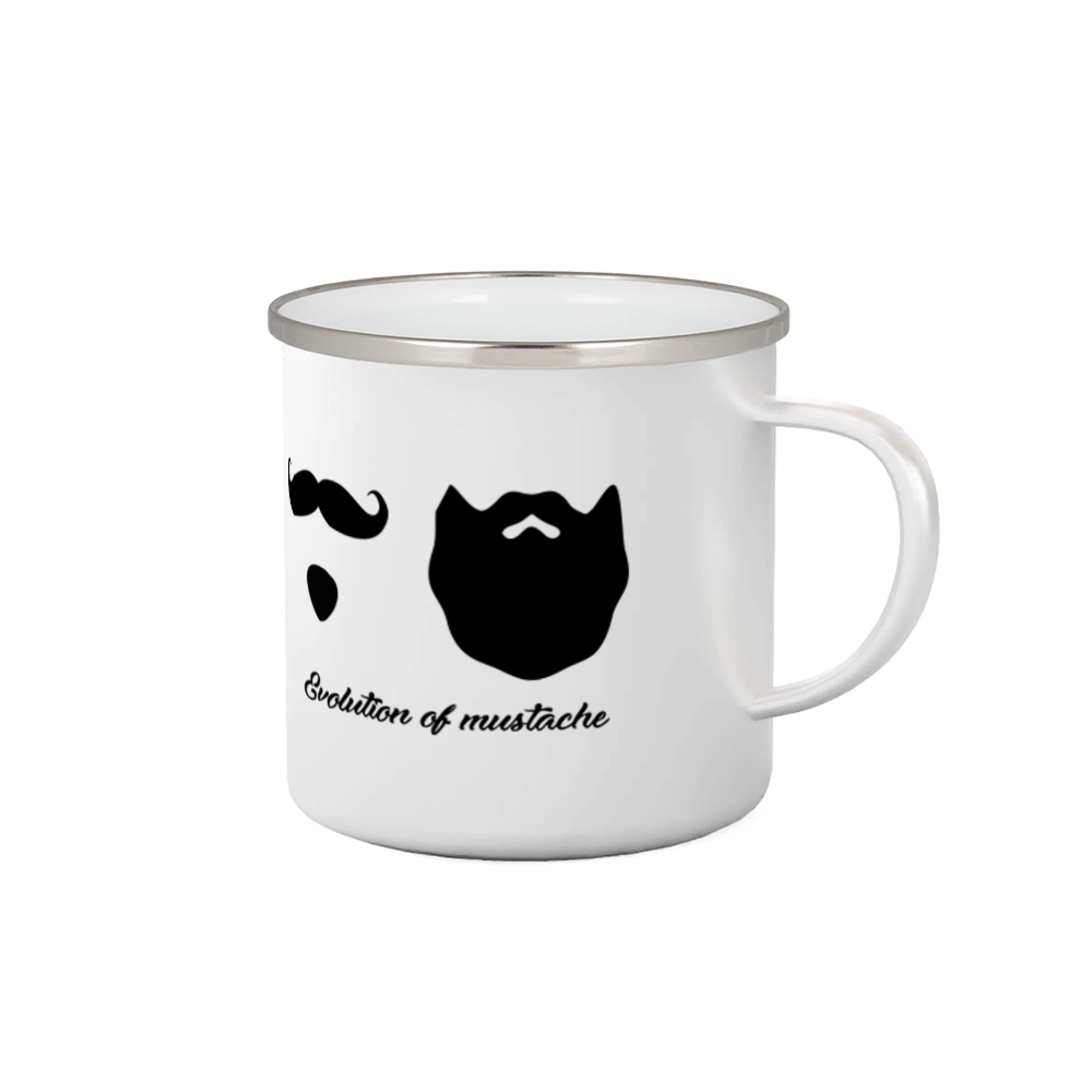 Tričká s fúzikmi - Evolution mustache - Plecháčik