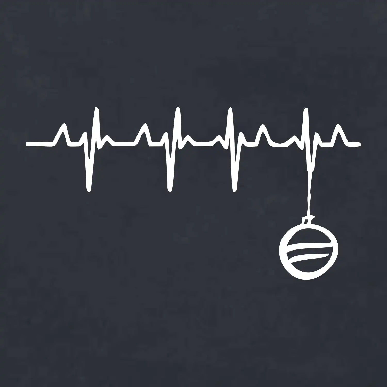 EKG Vánoční ozdoba