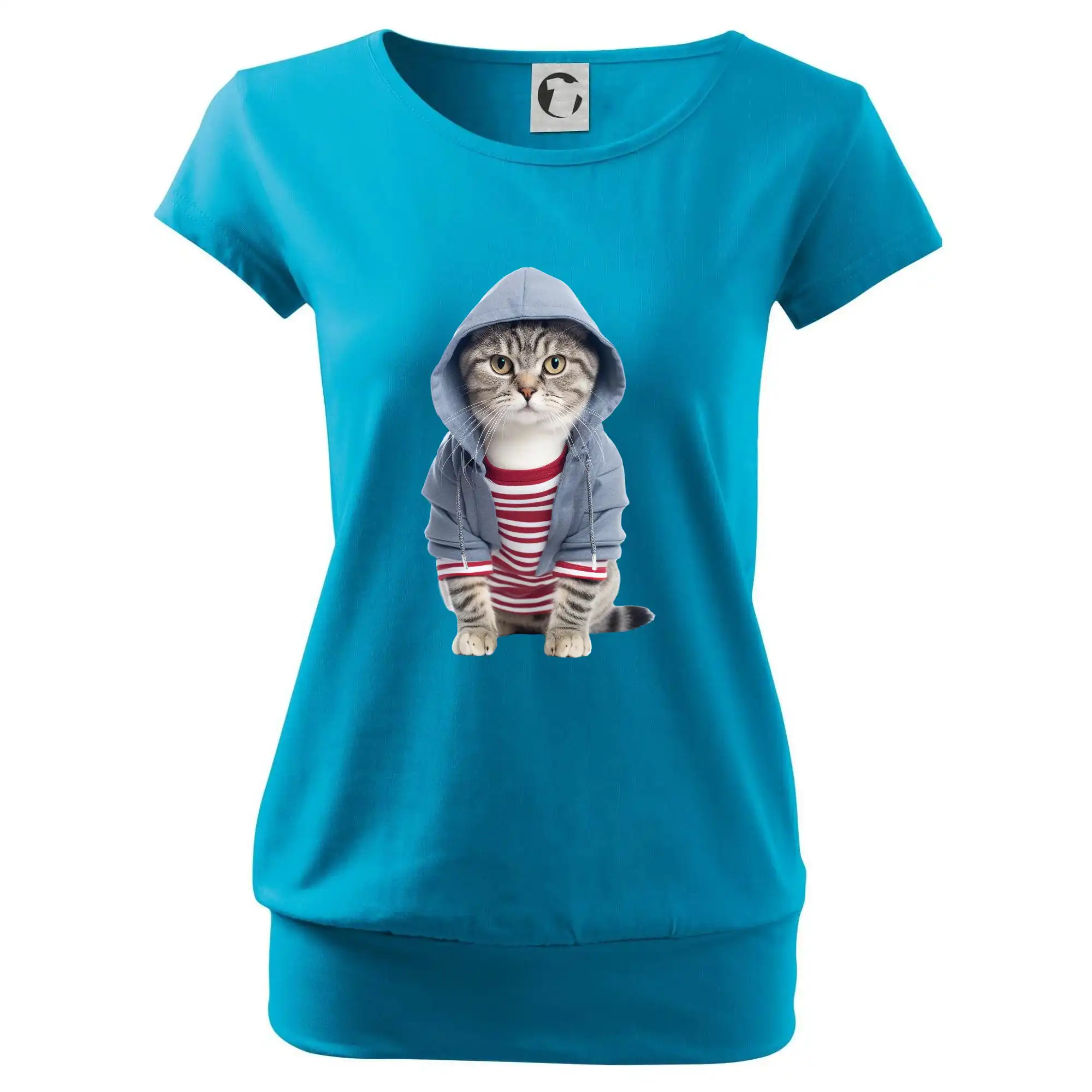 Kočka v pruhovaném triku