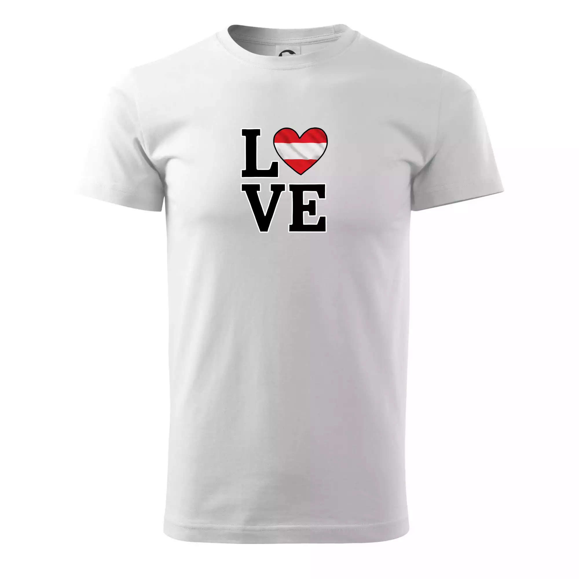 Love Rakouská vlajka