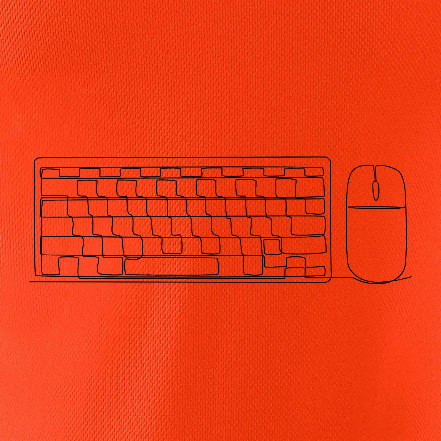 Klávesnice a myš jedním tahem