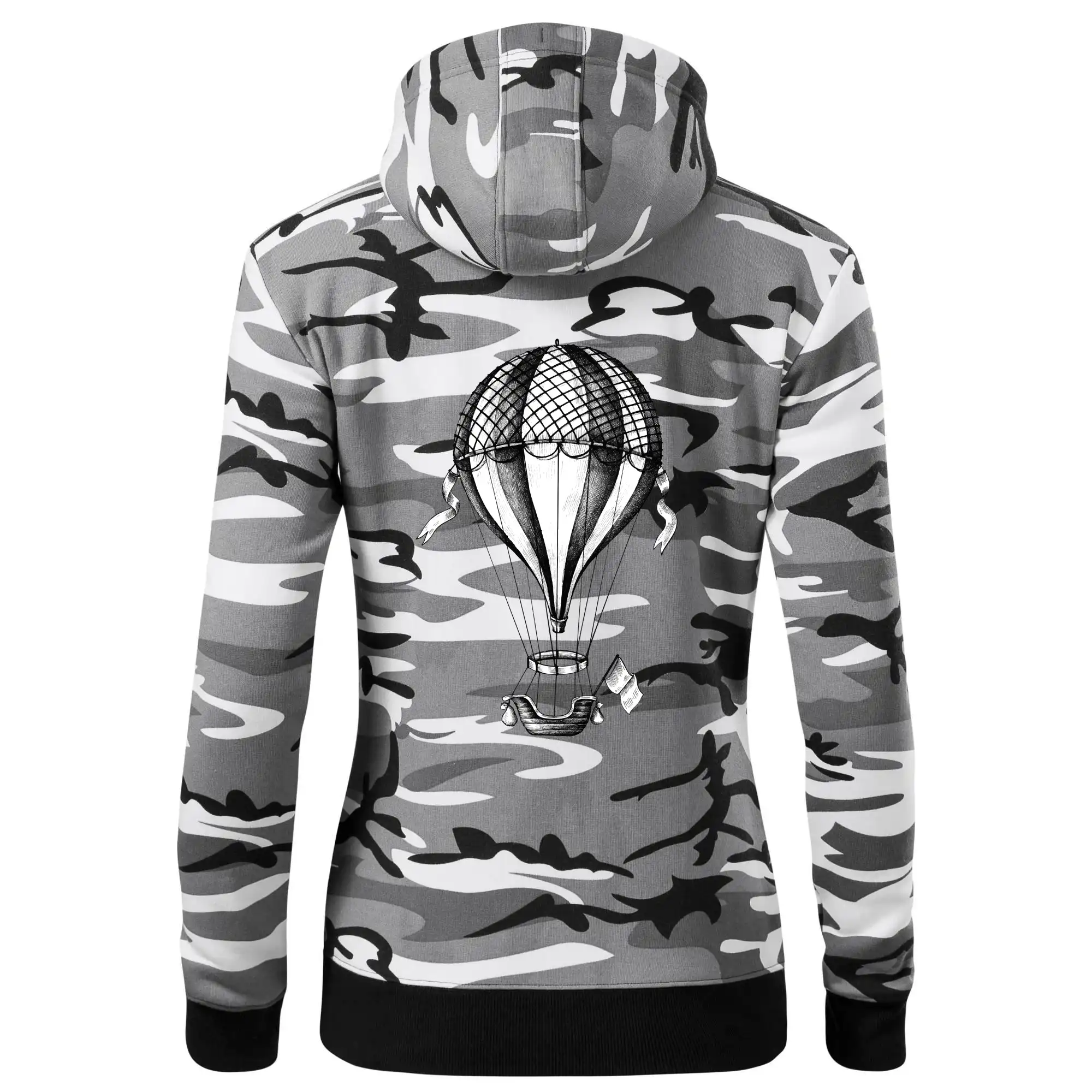 Horkovzdušný balón  kreslený