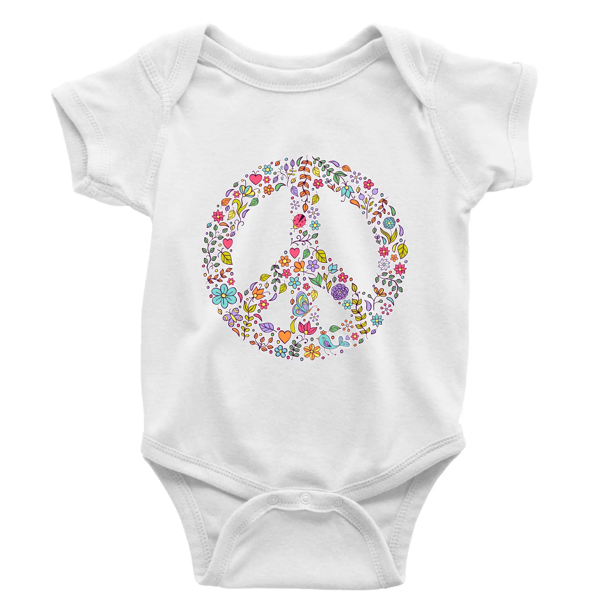 Peace symbol lístečky