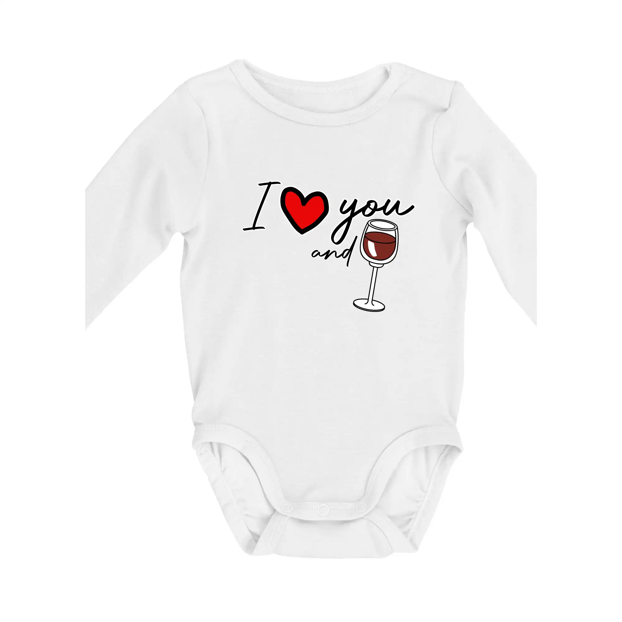 I love you and red wine