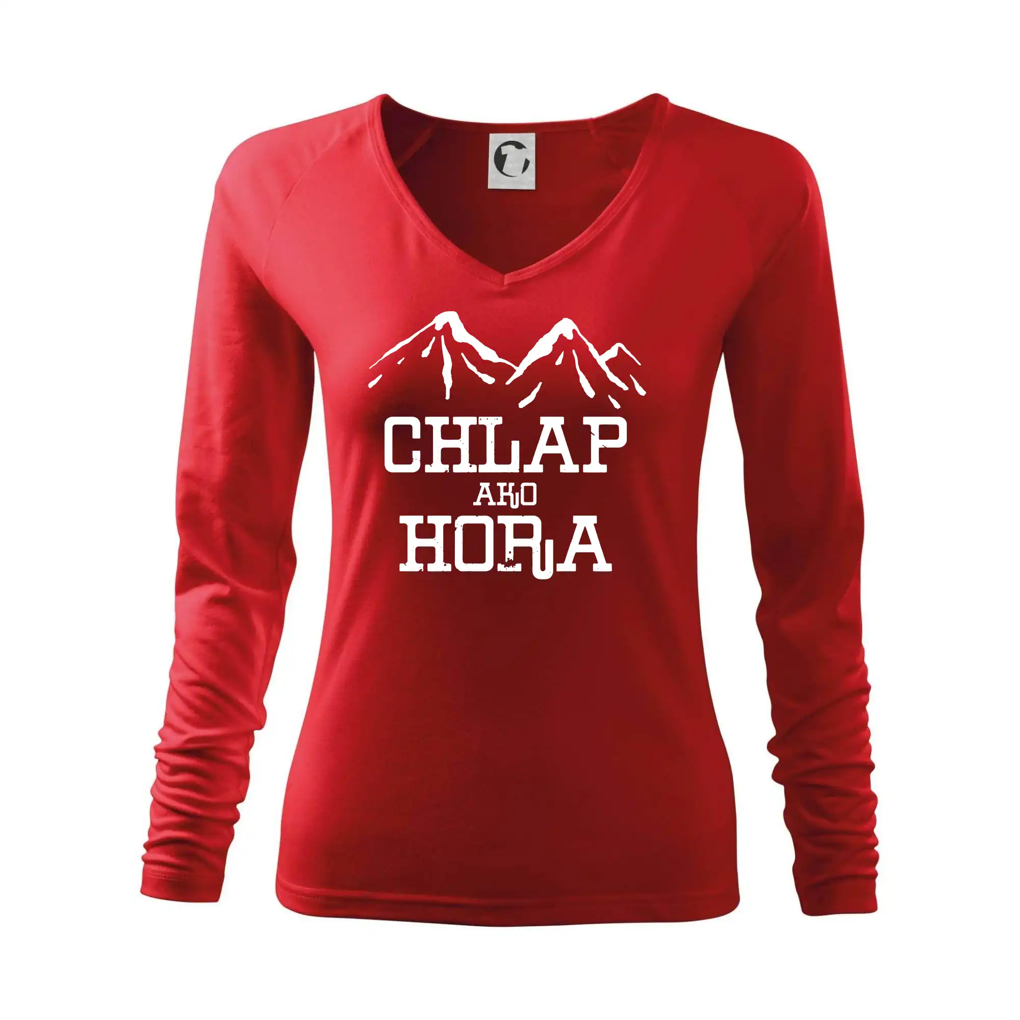 Trička pro horolezcov - Chlap ako hora - Tričko dámske Elegance
