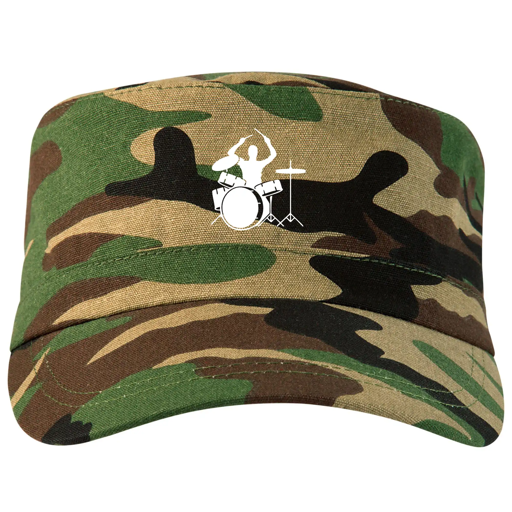 Hudobné tričká - Bicie bubeník - Šiltovka CAMO