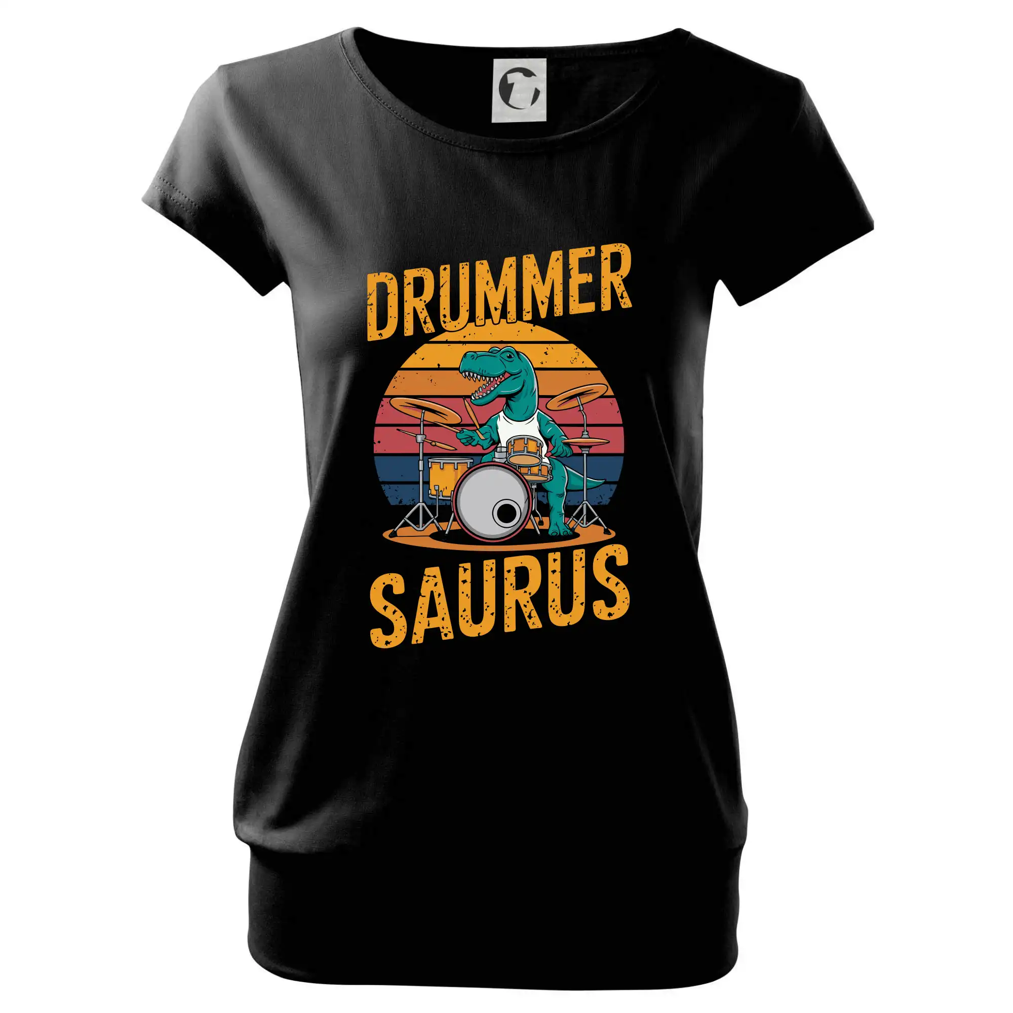 Drummer Saurus - Voľné tričko city