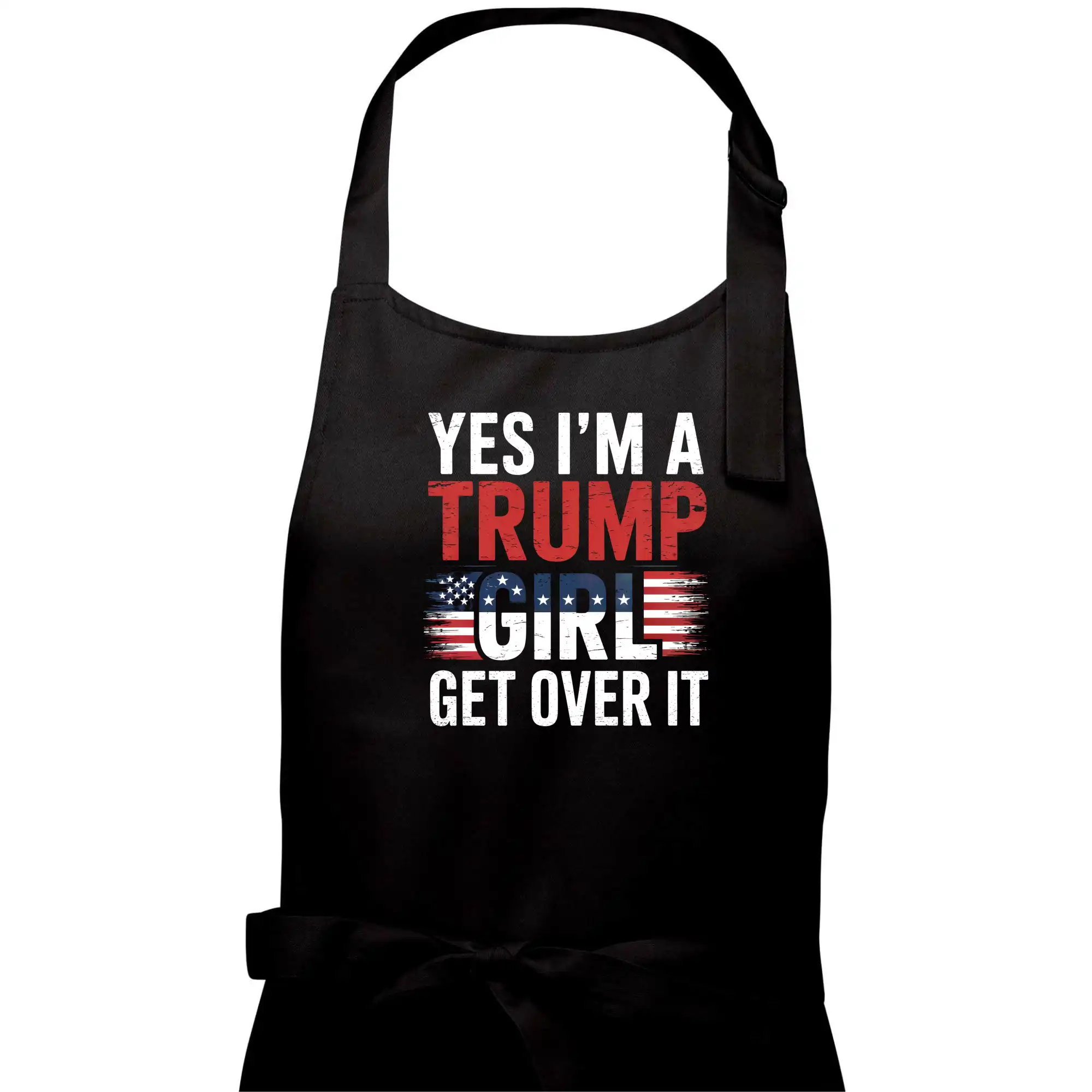 Politické tričká - Trump girl - Dámska zástera na varenie