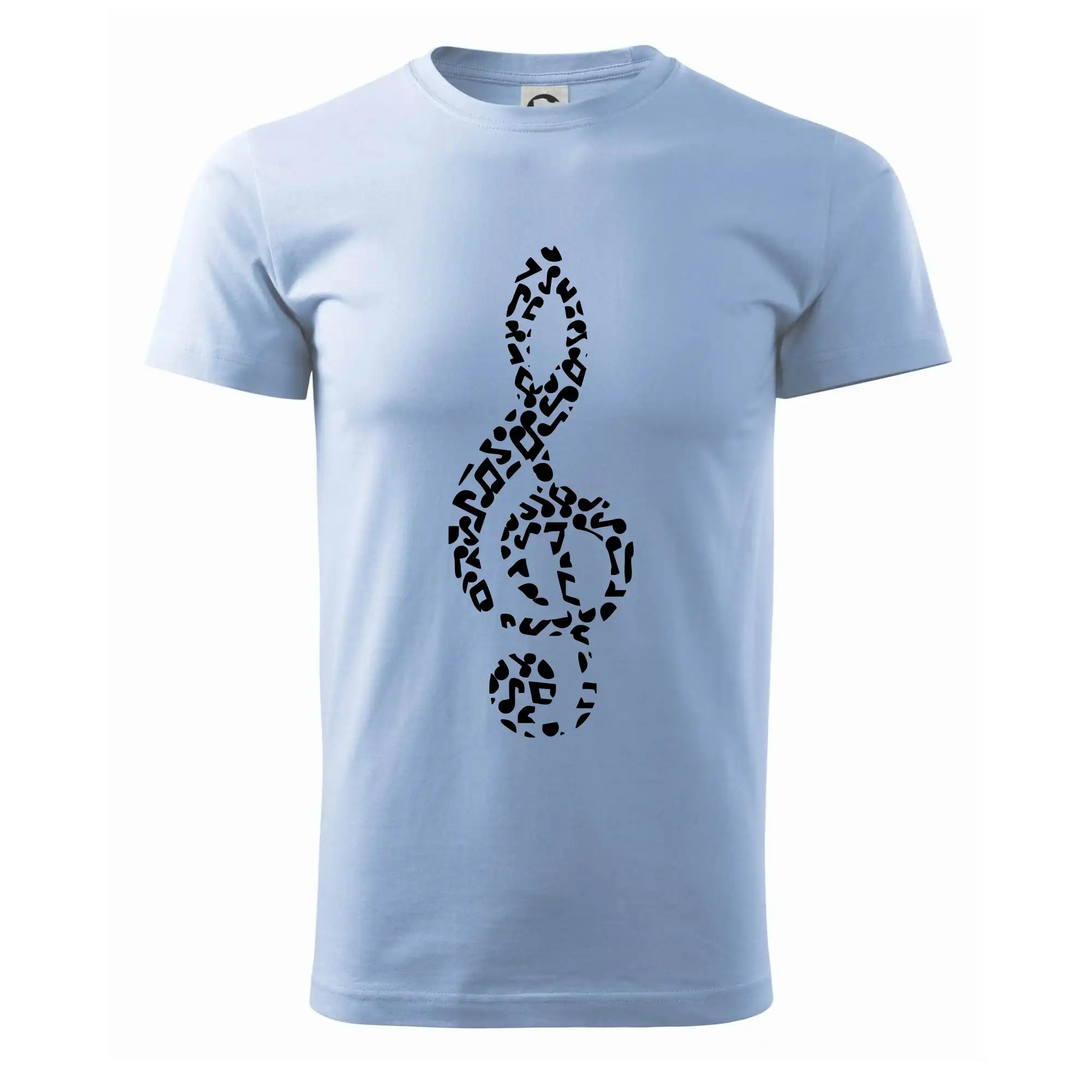 Houslový klíč z not