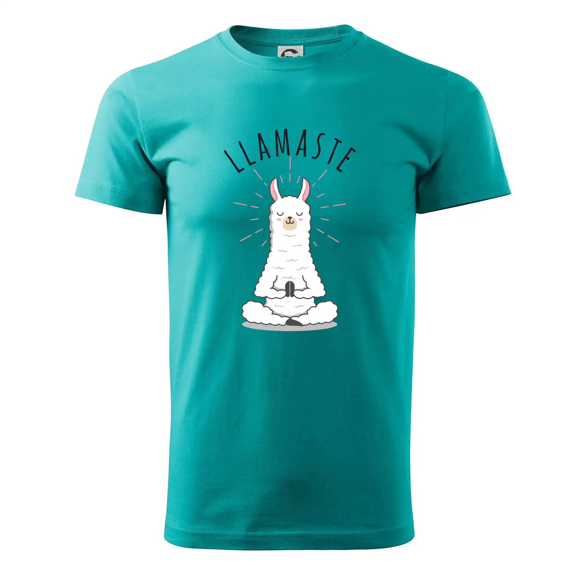 Tričká na jógu - Yoga Llamaste - Pánske tričko nižšej gramáže