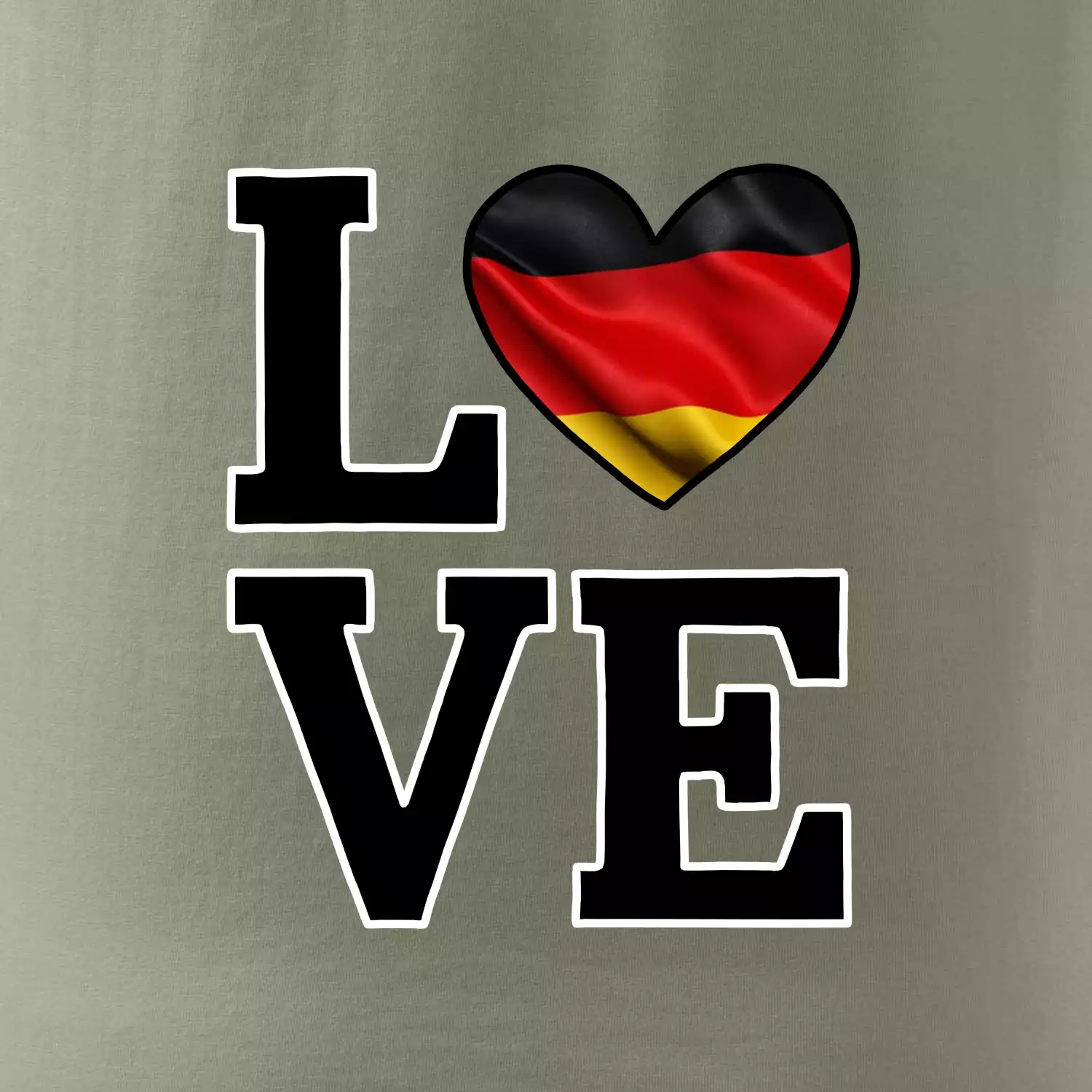 Love Německá vlajka