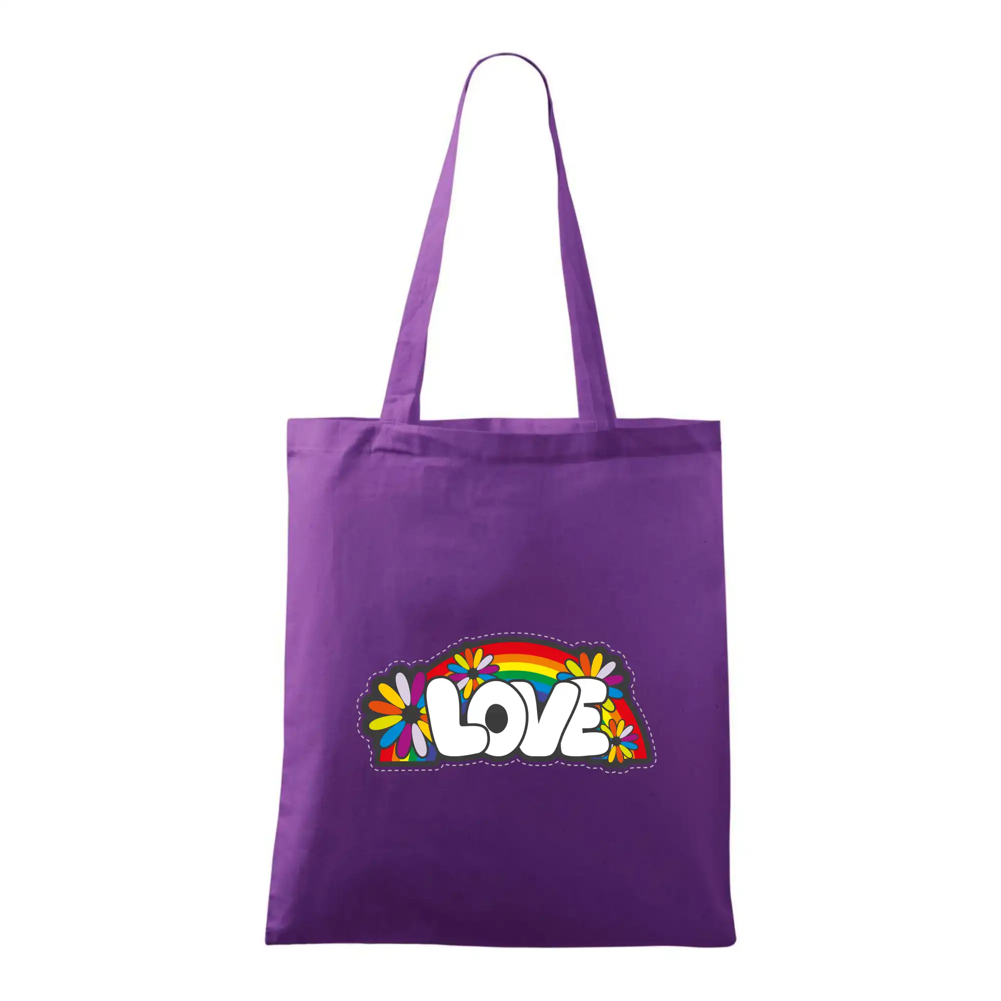 Love s dúhou v pozadí