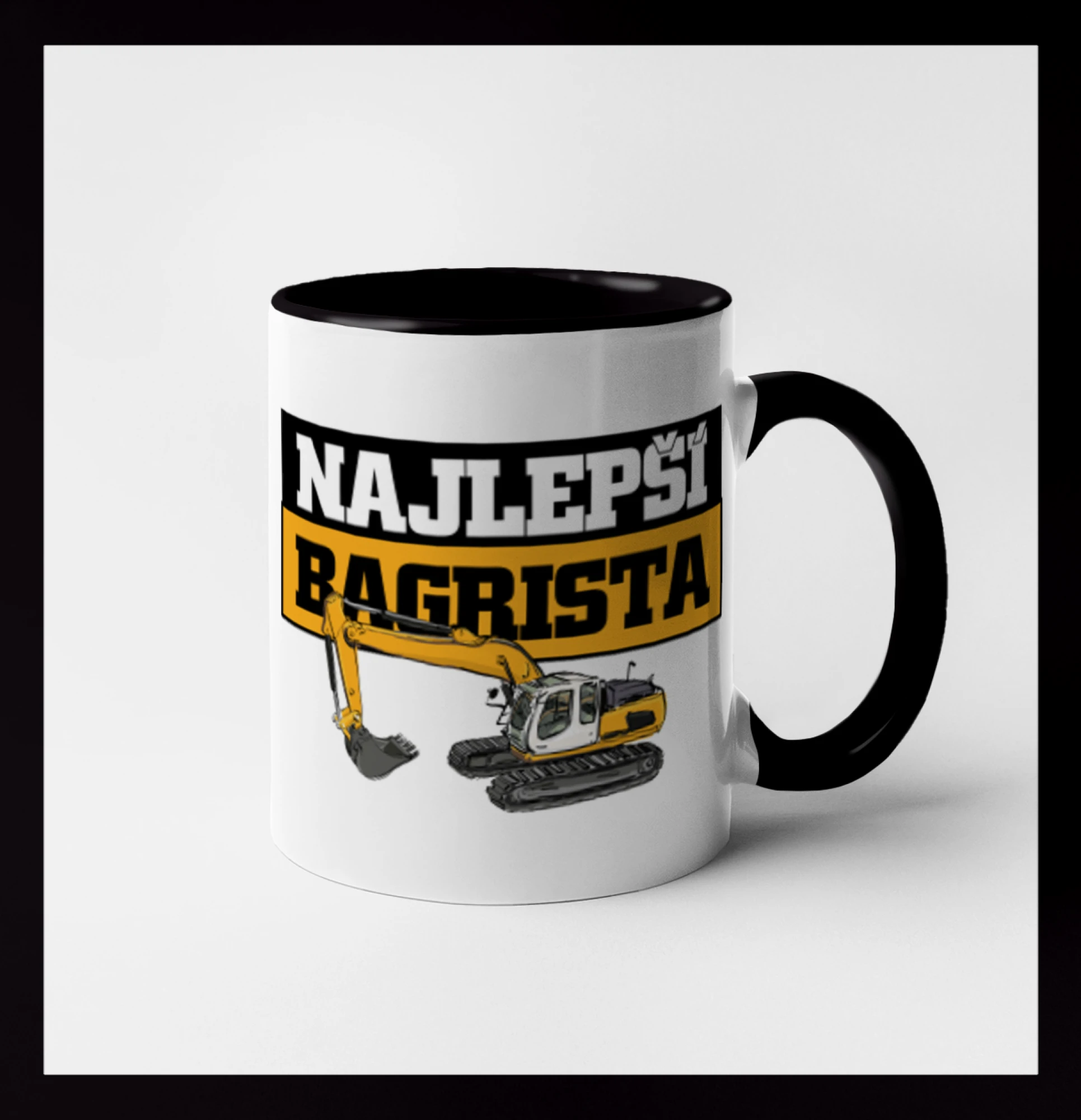 Najlepší bagrista - Hrnček 
