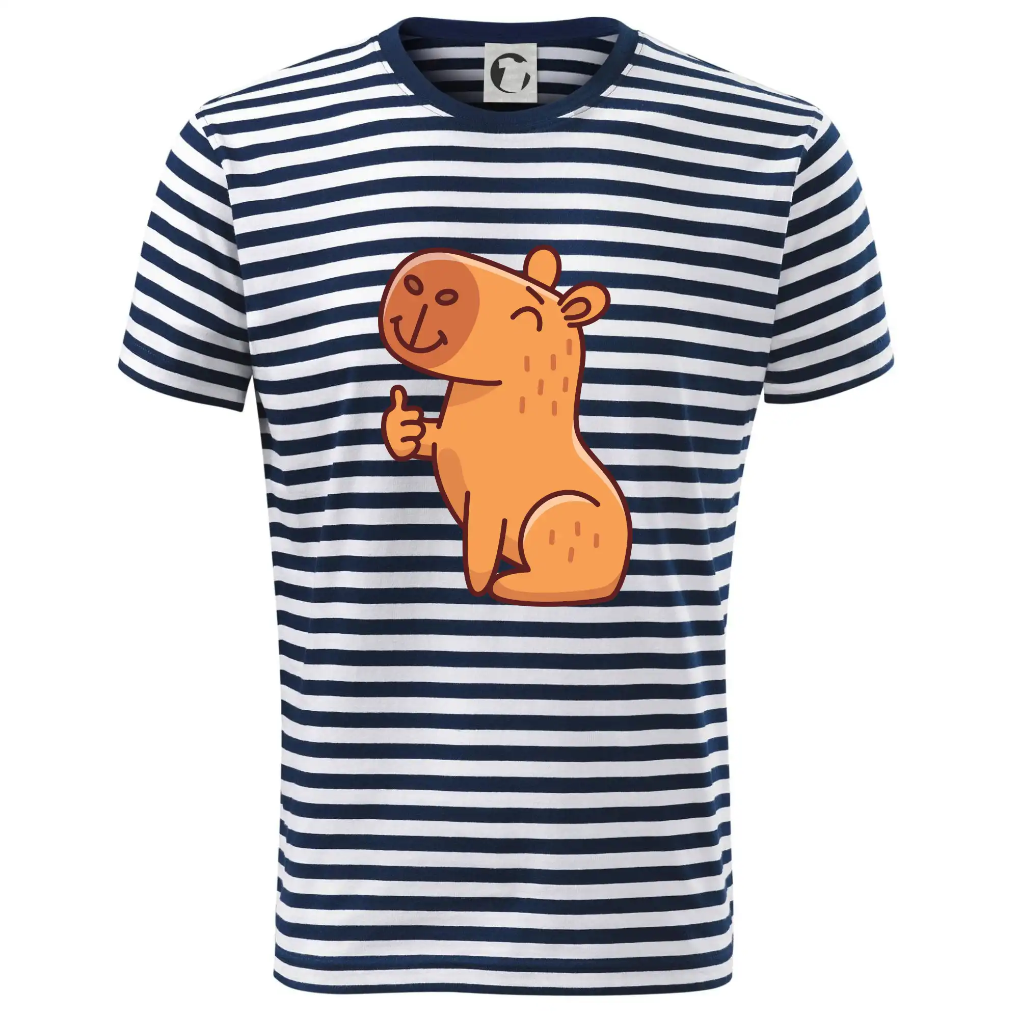 Kapybara s palcem nahoru