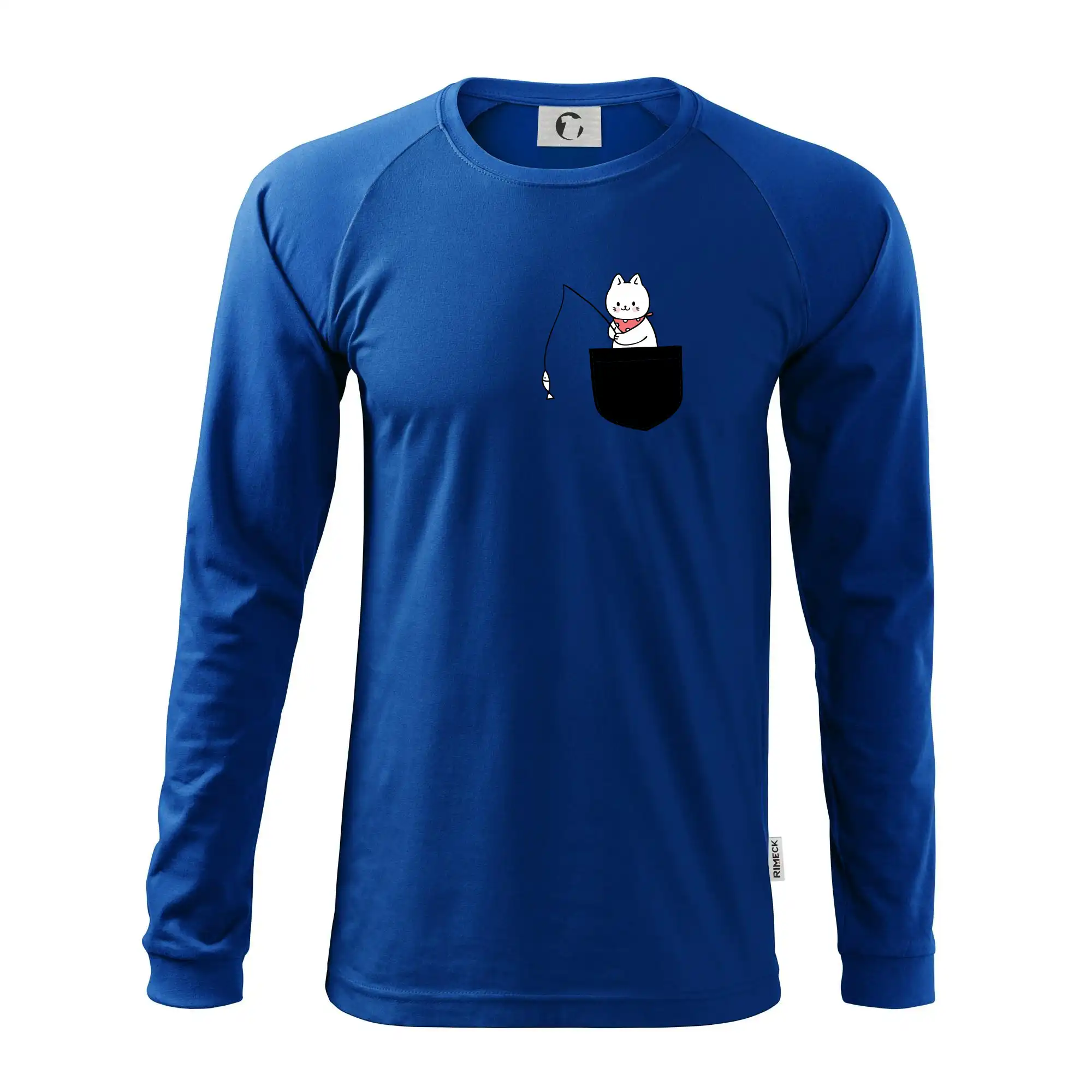 Kočka s rybou v kapse