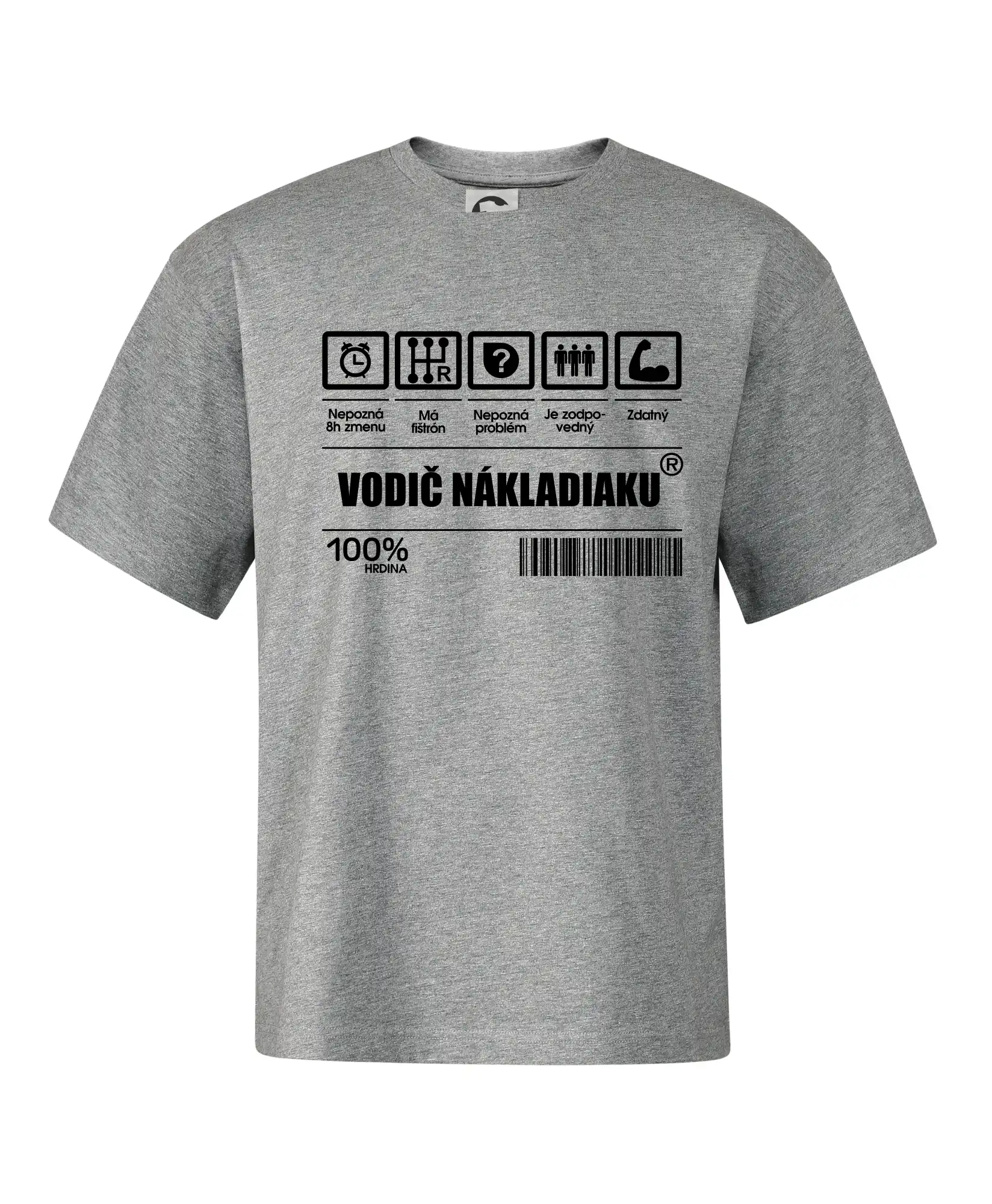 Čiarový kód - Vodič nákladiaku
