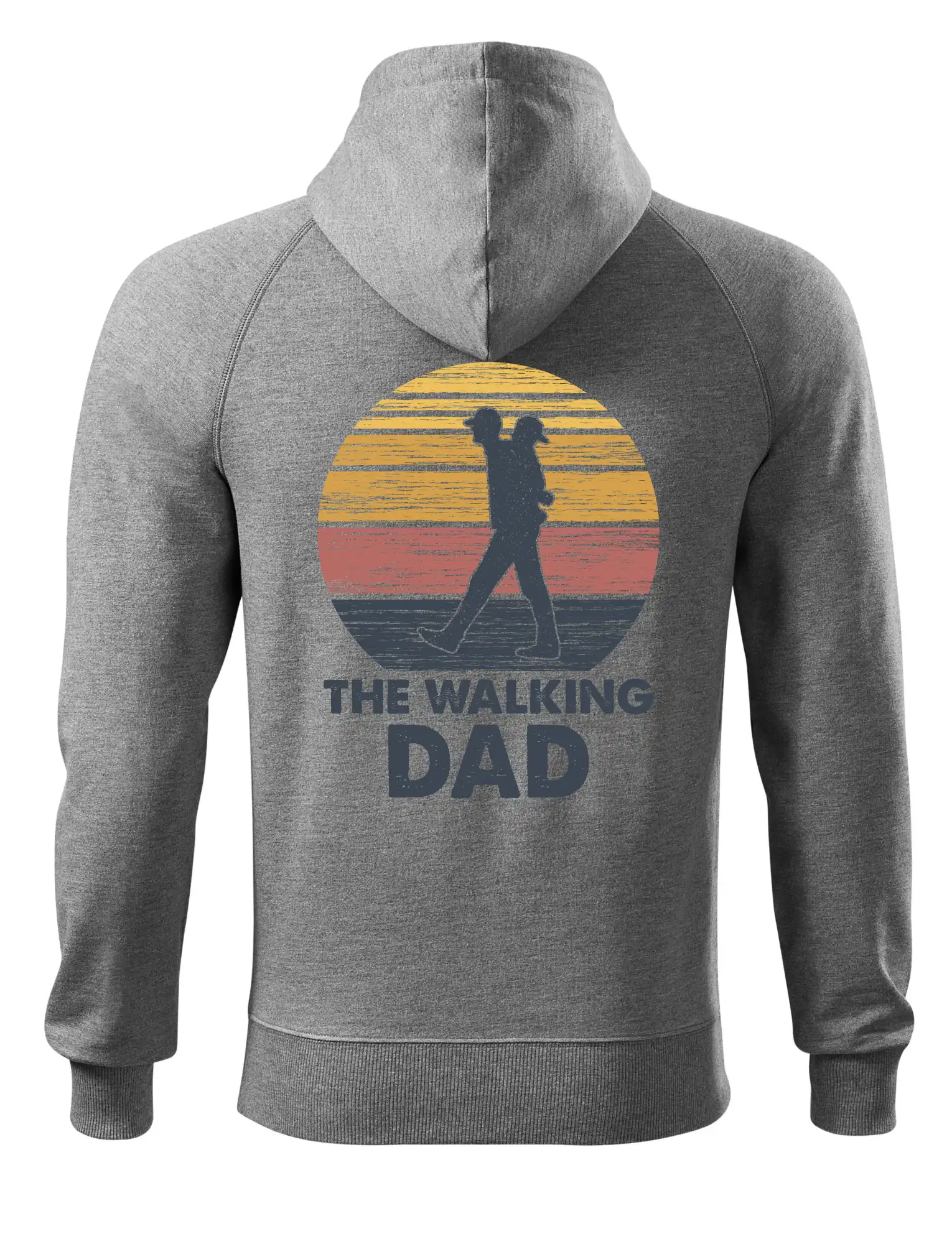 The walking dad - tata s dítětem na zádech