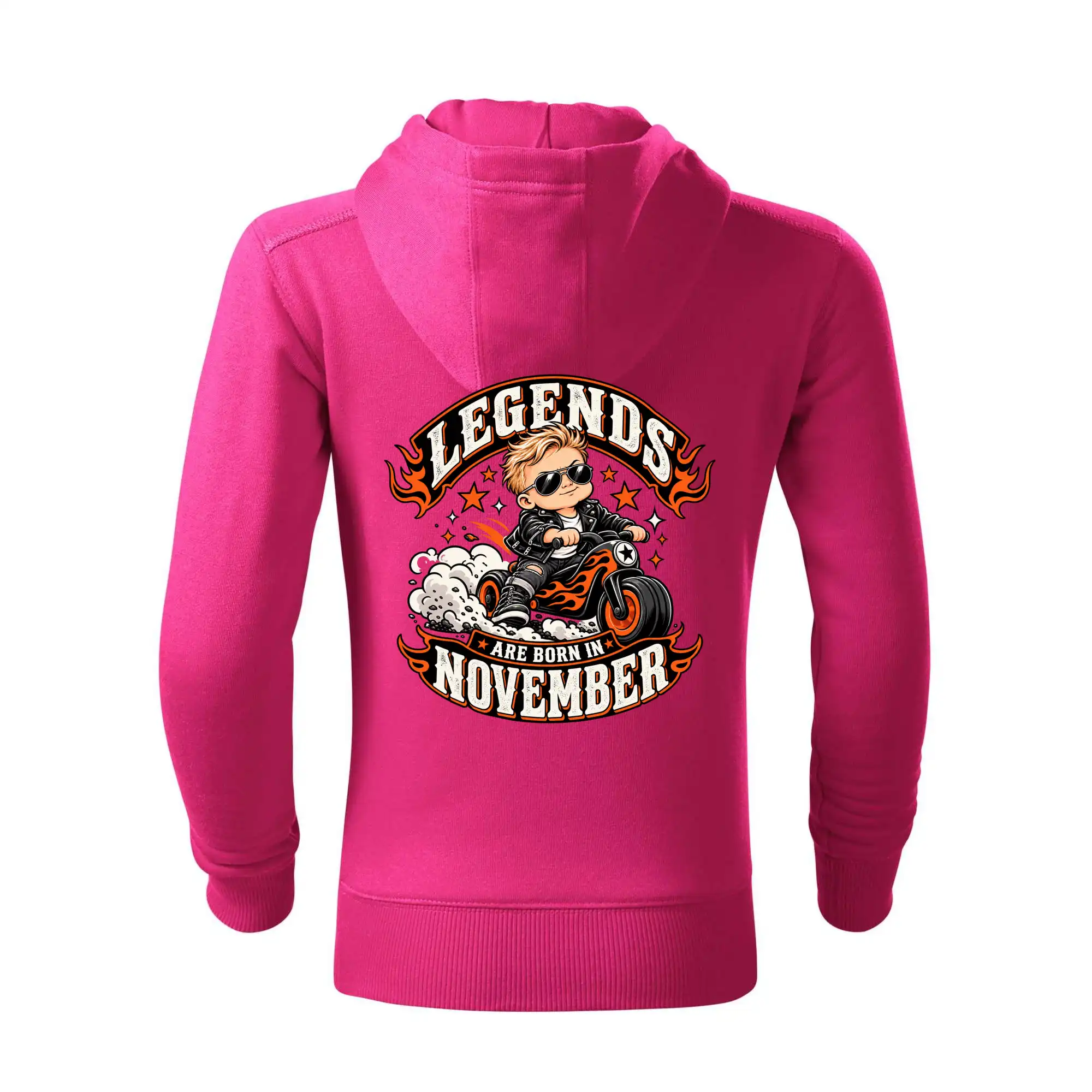 Legendy se rodí v listopadu malý motorkář na odrážedle