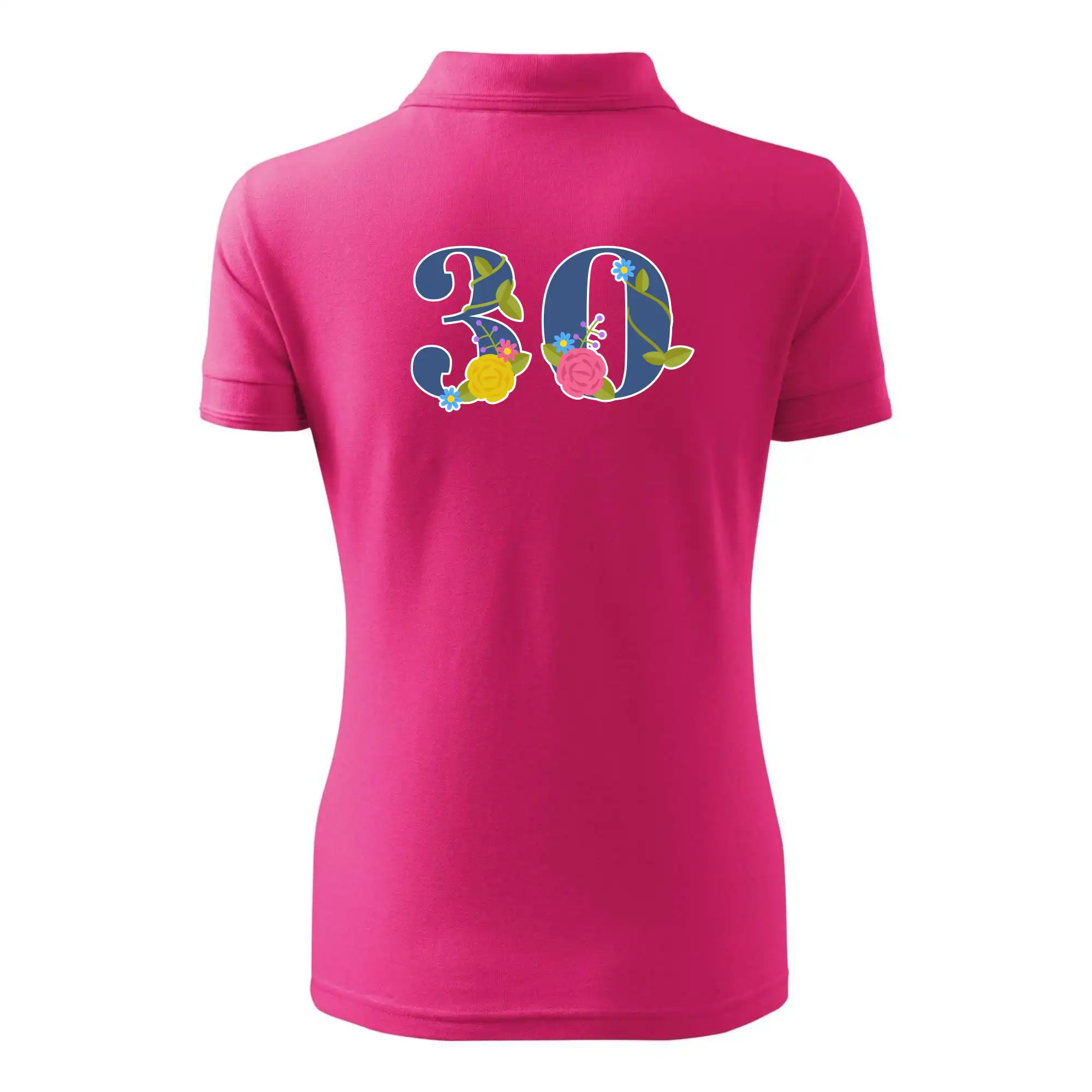 Květinové číslo kreslené - 30